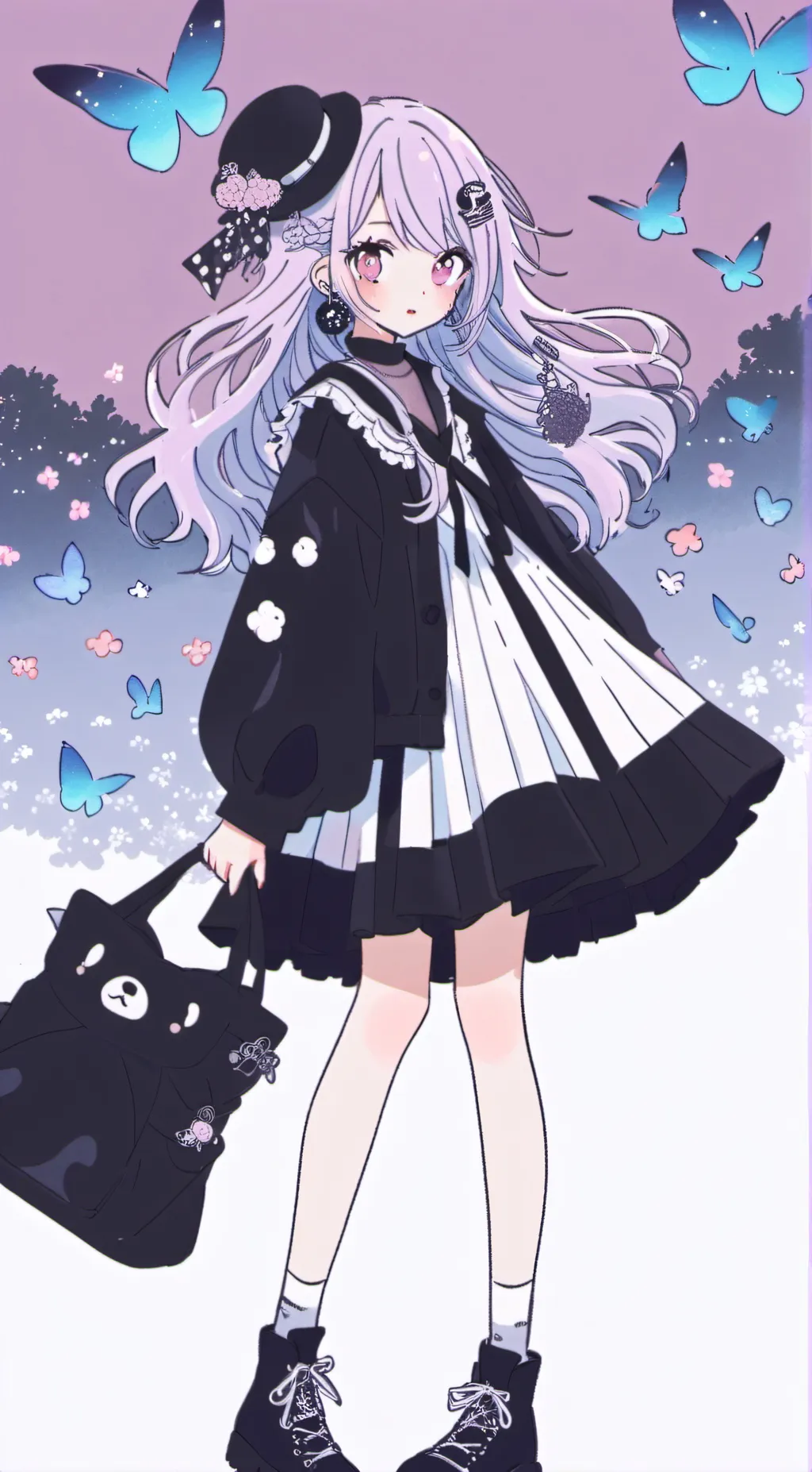 ai character: sunlight  background