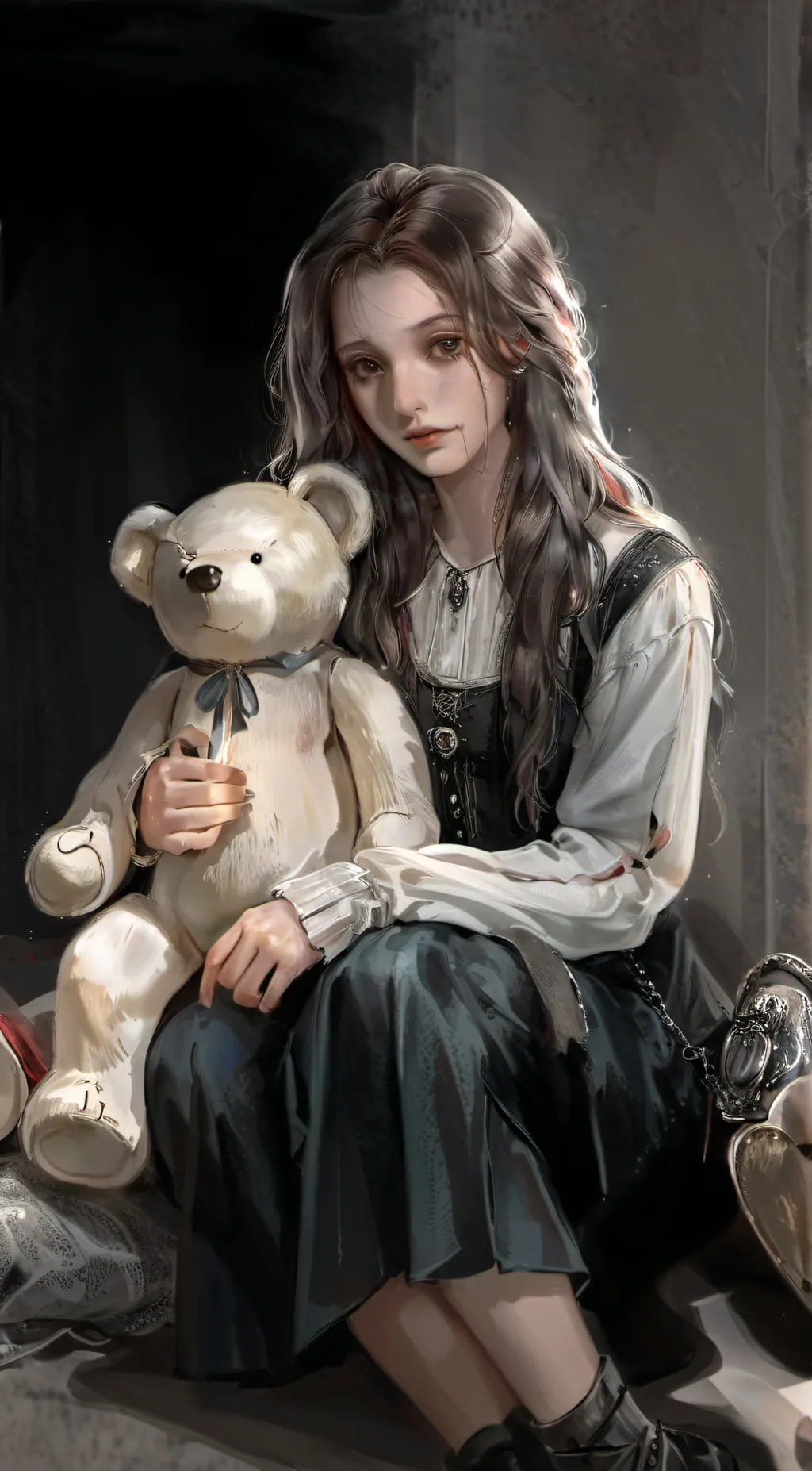 ai character: Maganda background