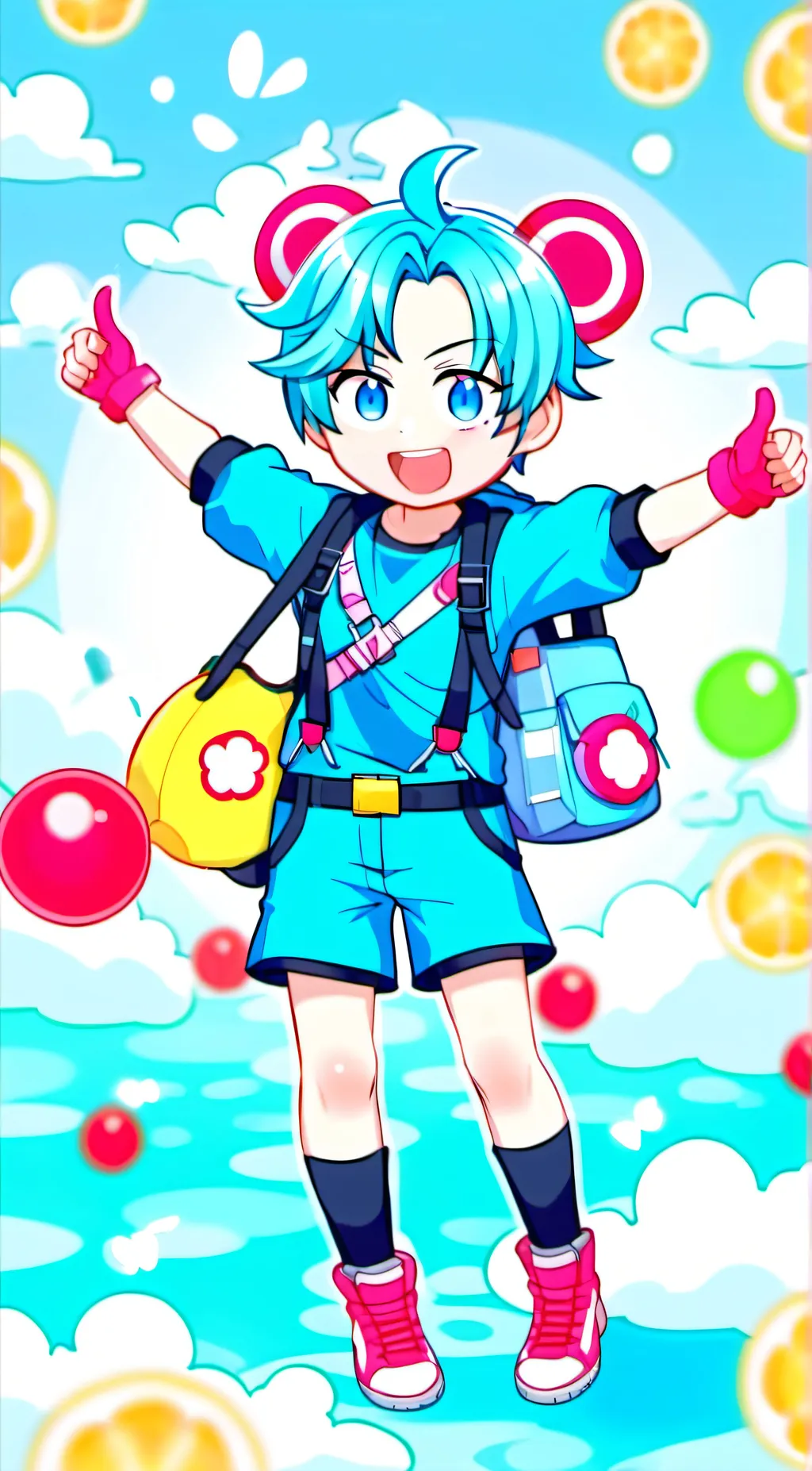ai character: Sora background