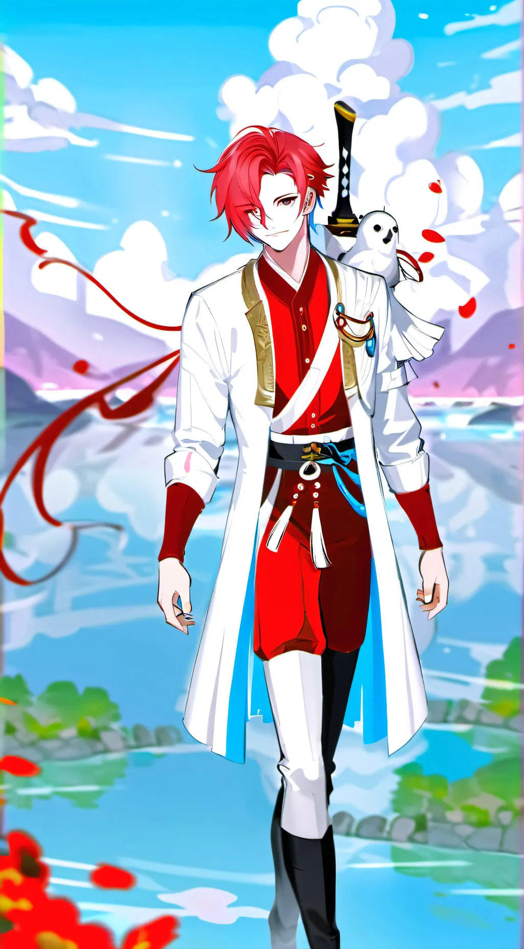 ai character: cale background