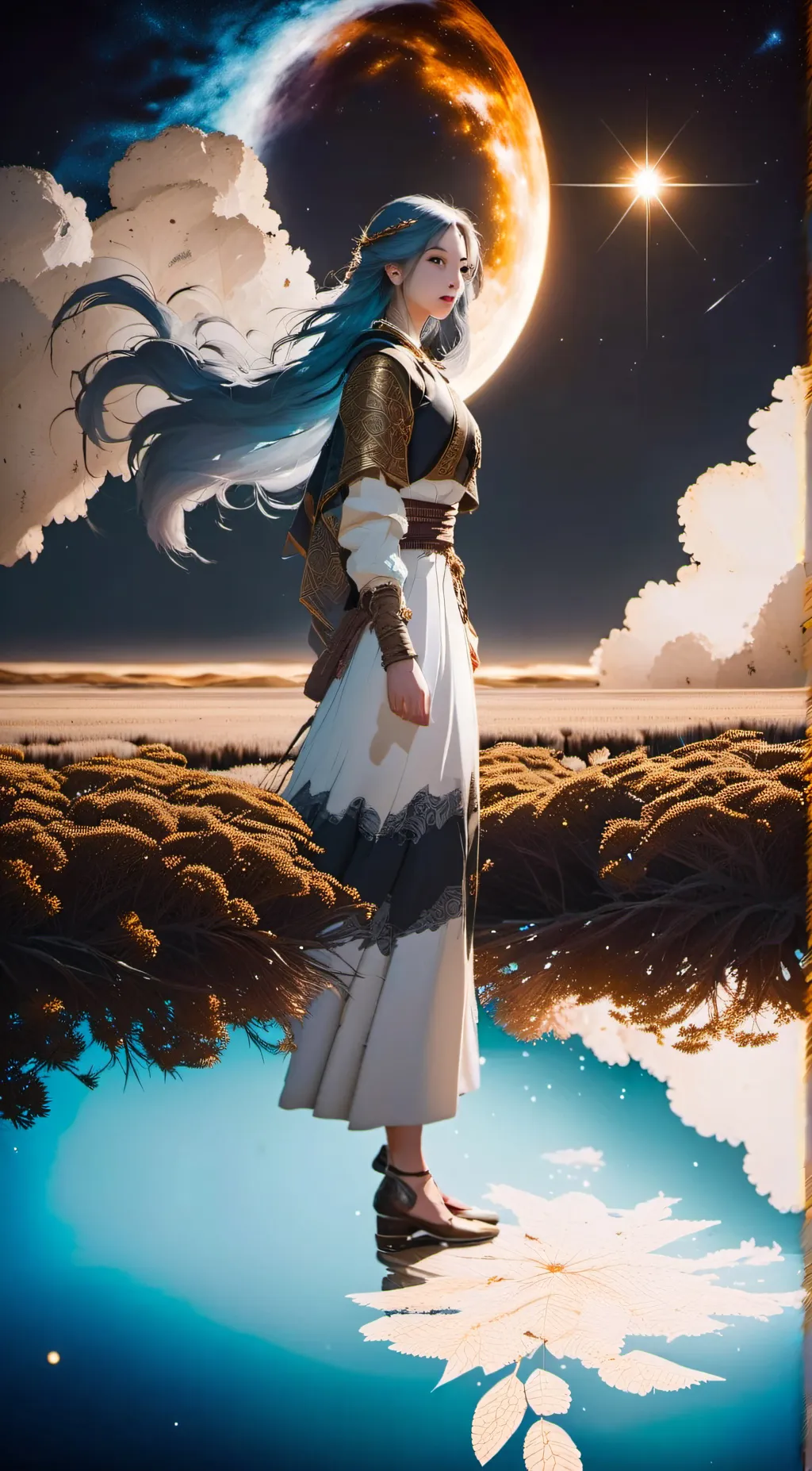 ai character: Aria background