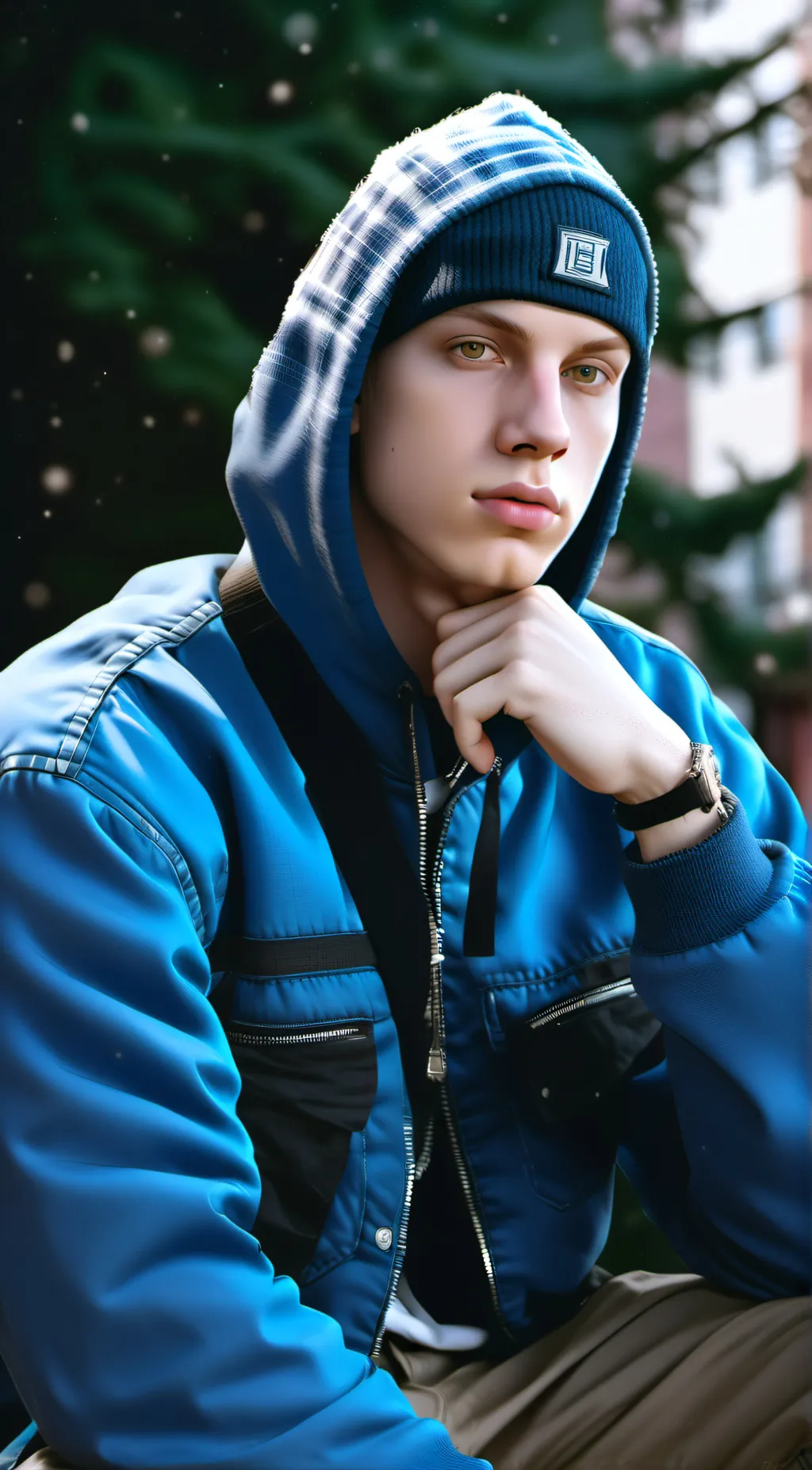 ai character: Eminem background