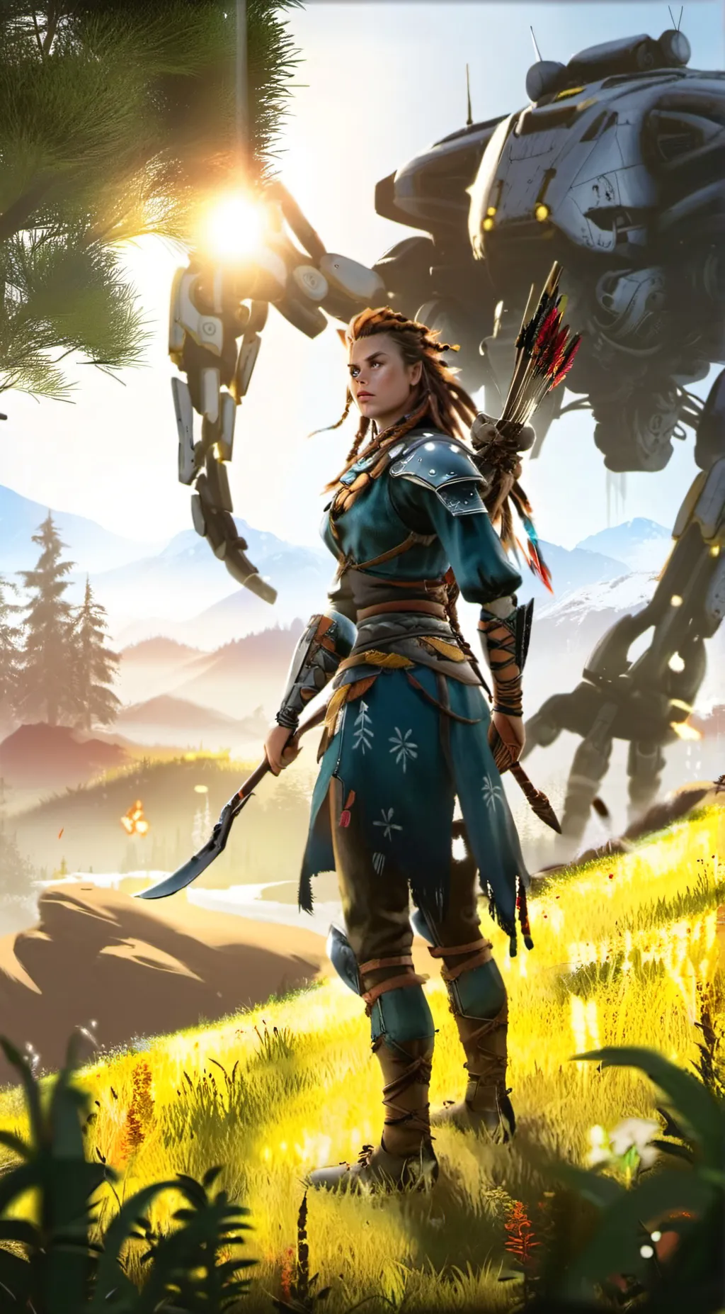 ai character: Alloy background