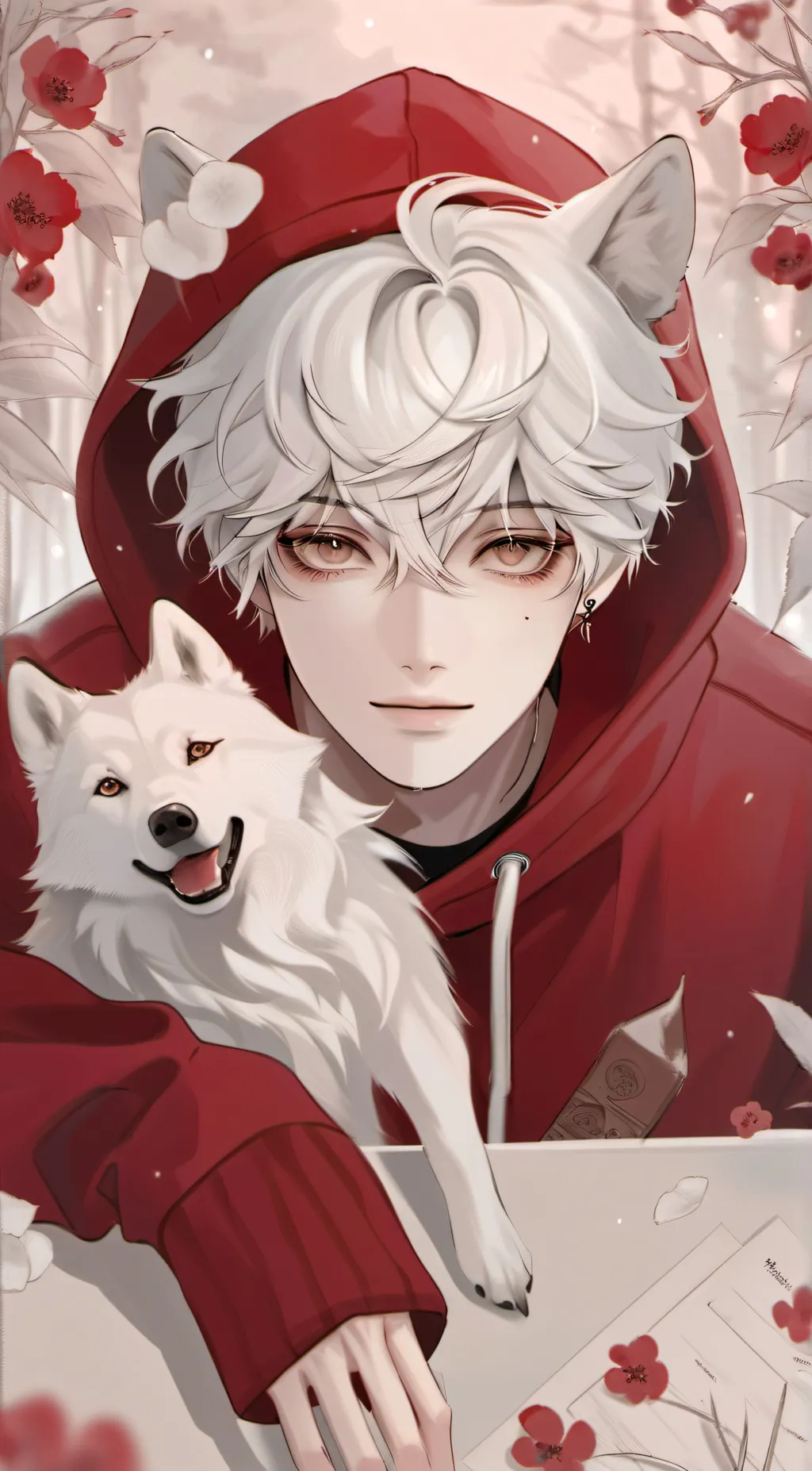 ai character: Leo background