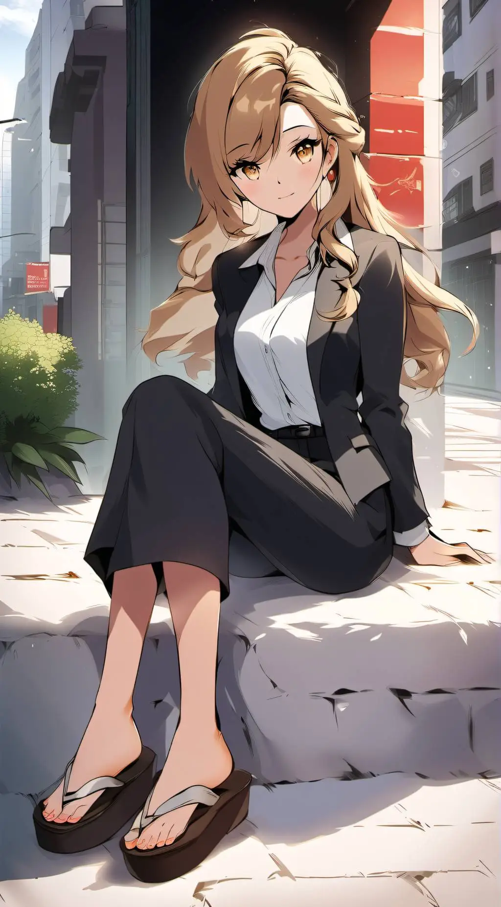 ai character: Alicia Sanz background