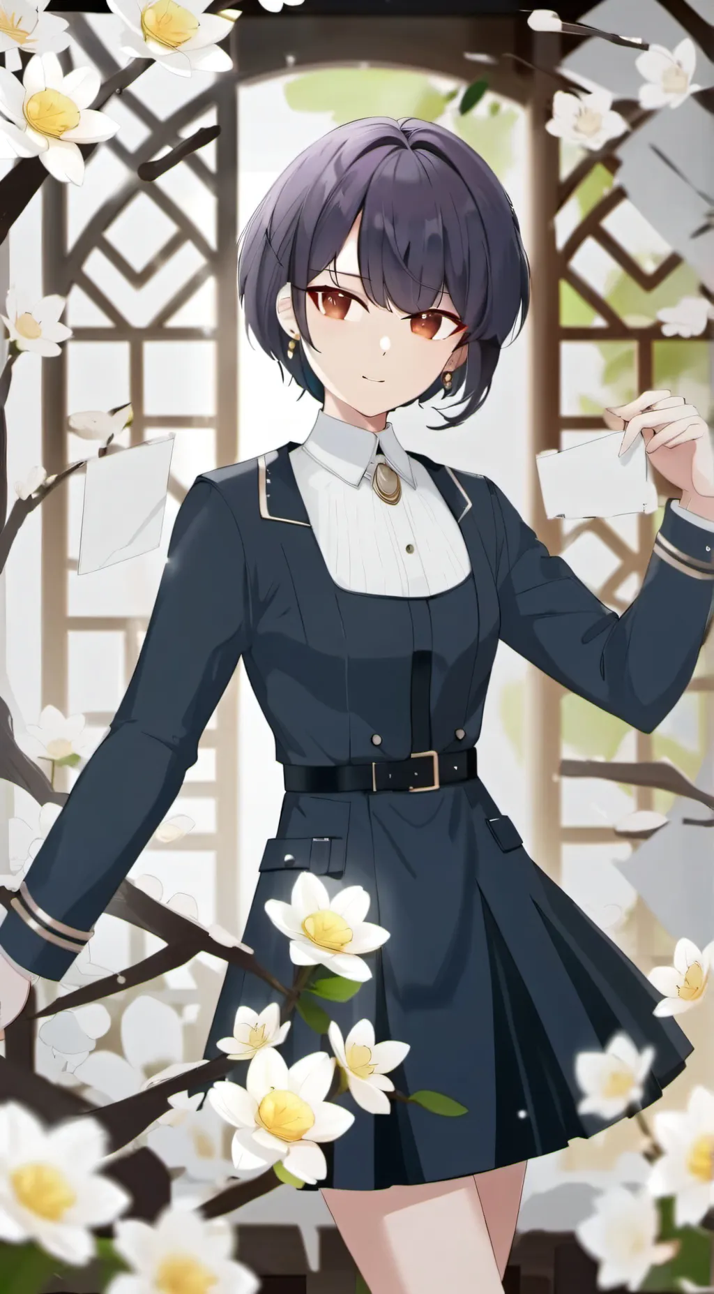 ai character: Komi Shuuko  background