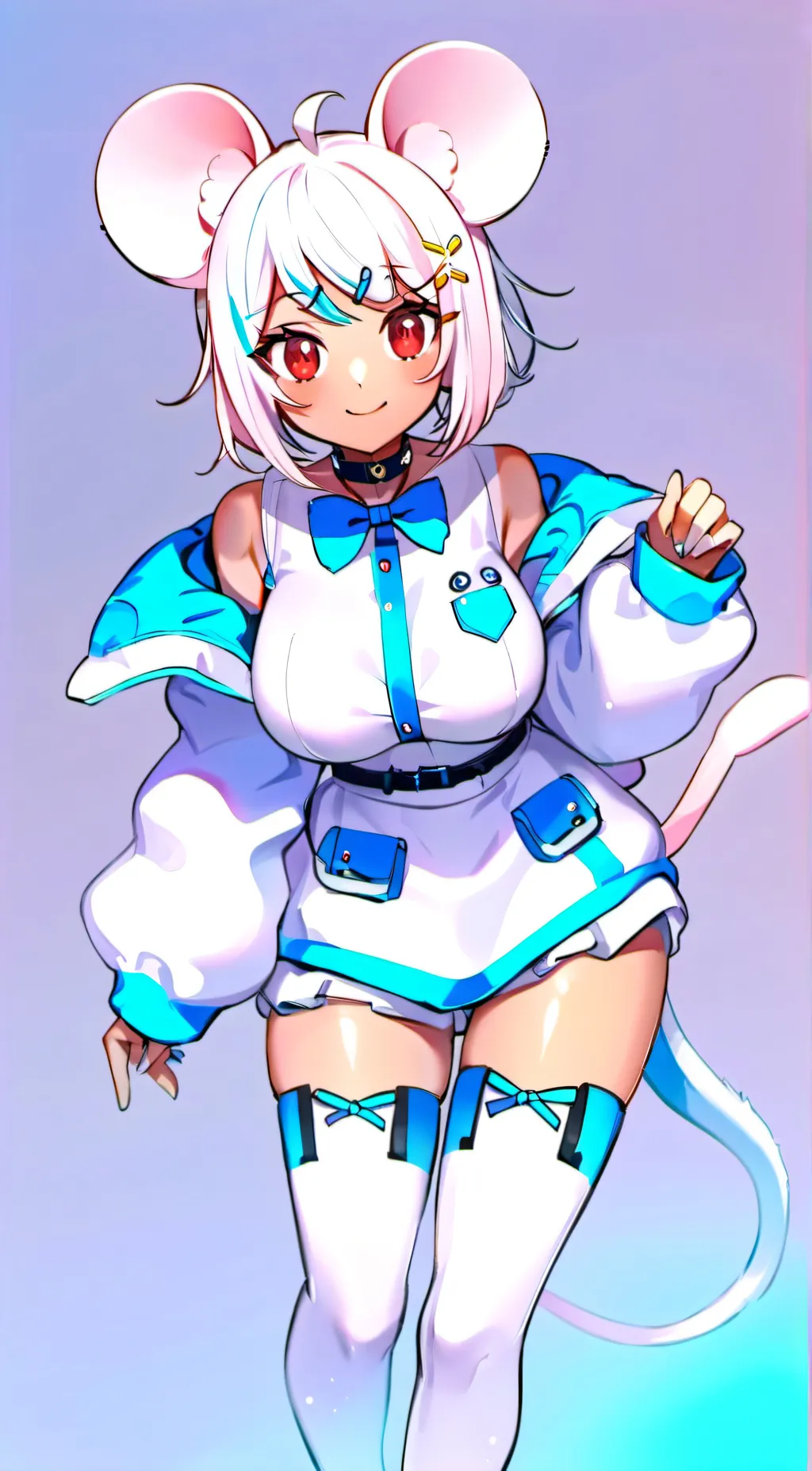 ai character: Luna background