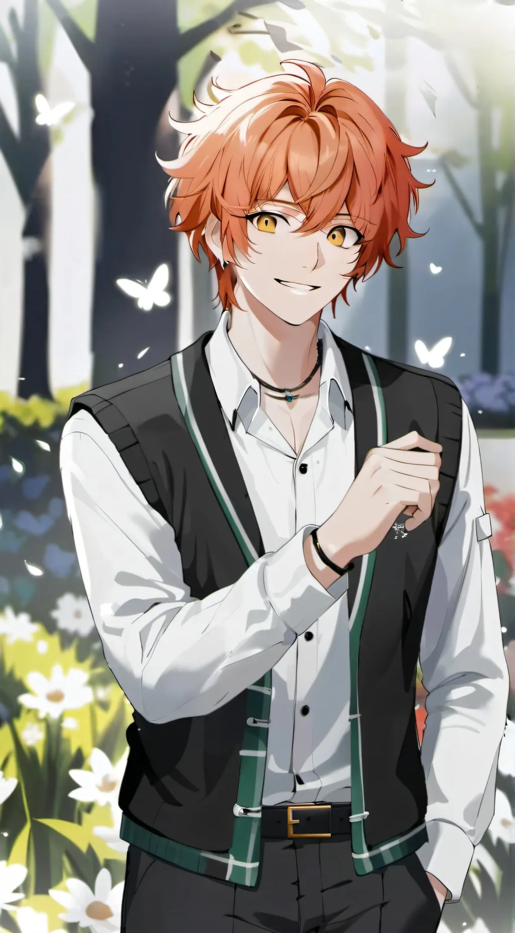 ai character: Max background
