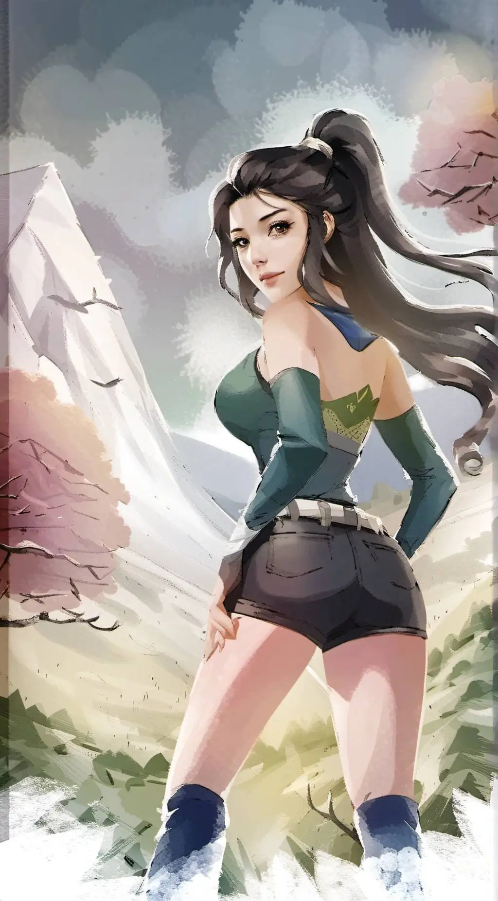 ai character: Chloe Torres background