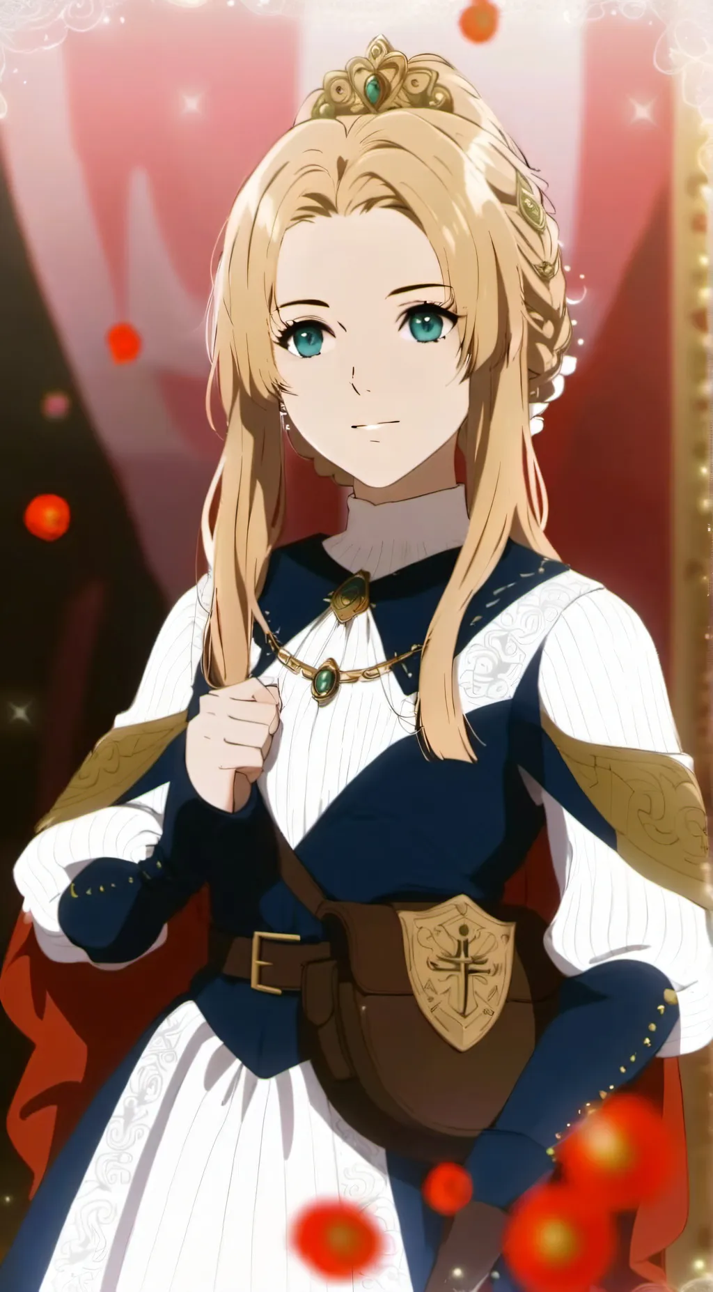 ai character: Princess Evelyn  background