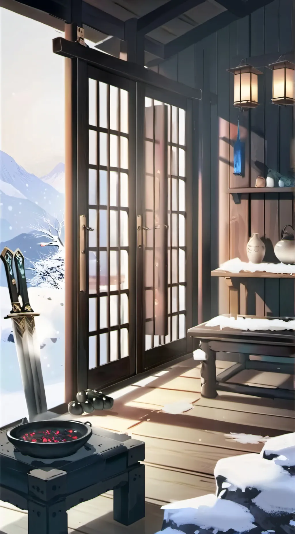 ai character: Kimetsu No Yaiba background