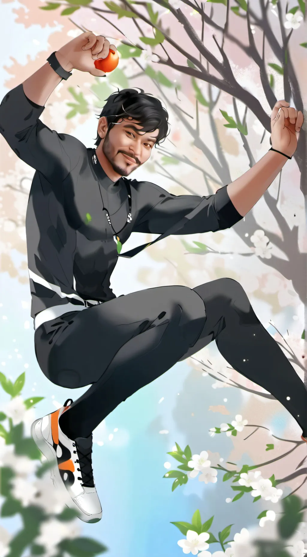 ai character: Daniel  background
