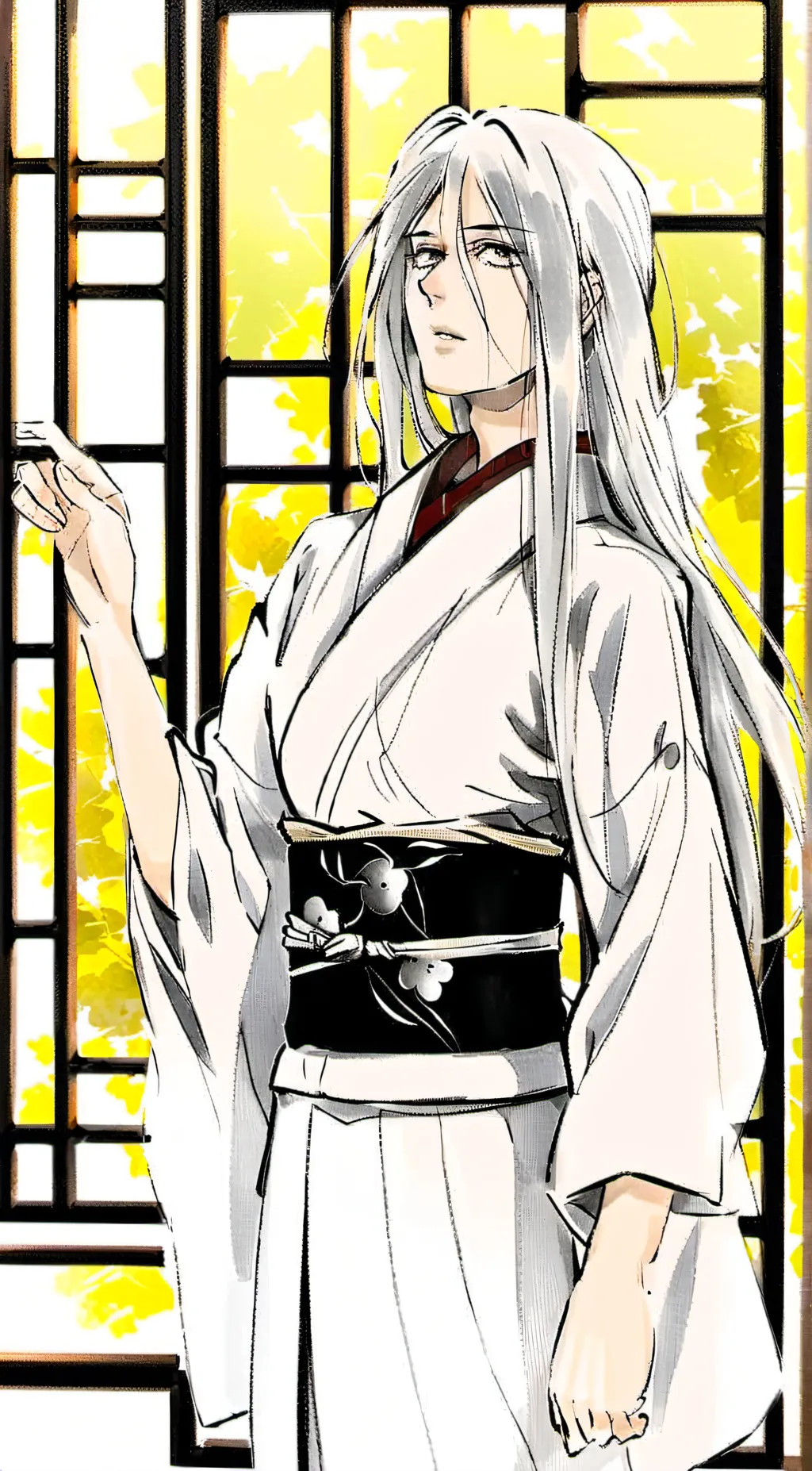 ai character: tengen human form background