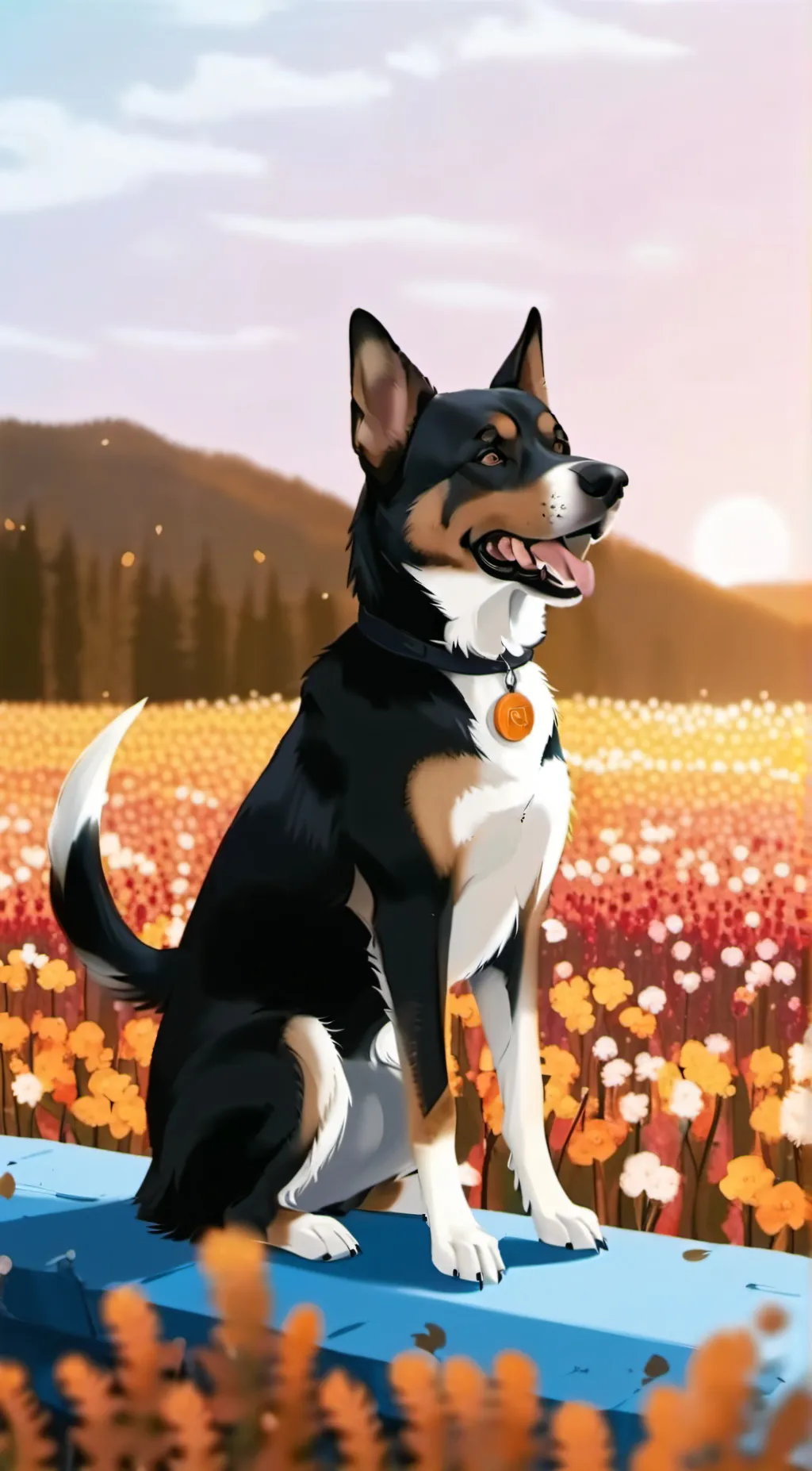 ai character: barky background