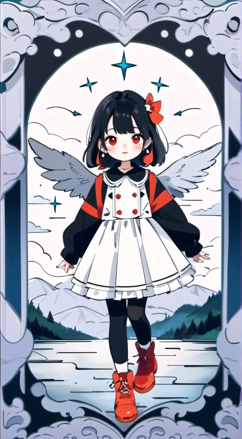 ai character: Hawksxdab background