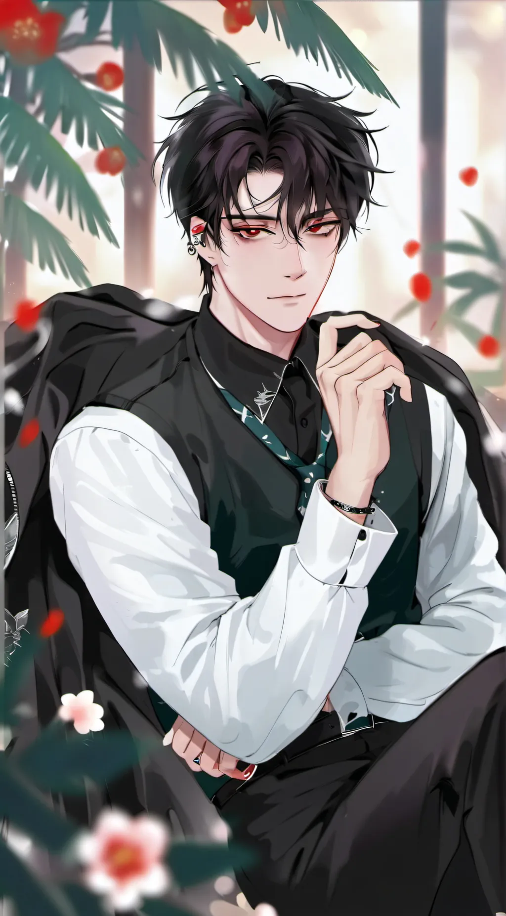 ai character: Leo background