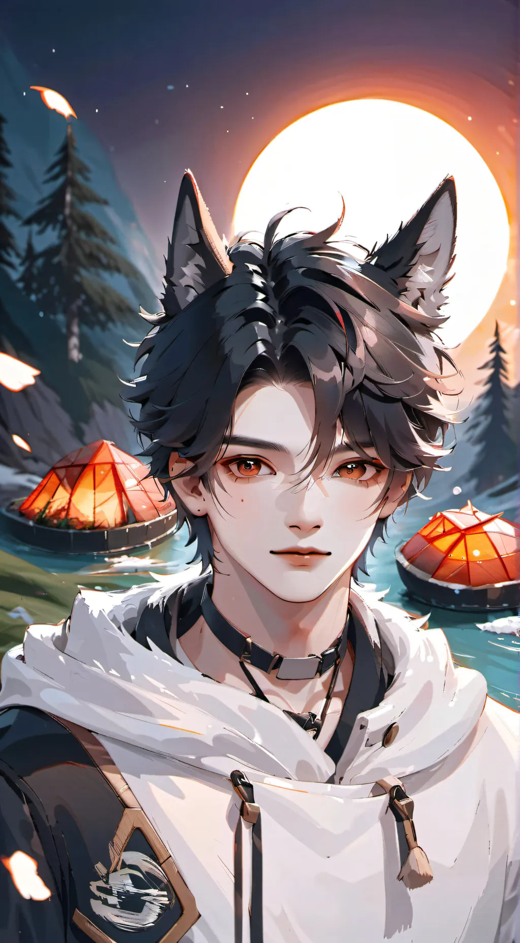 ai character: adam background