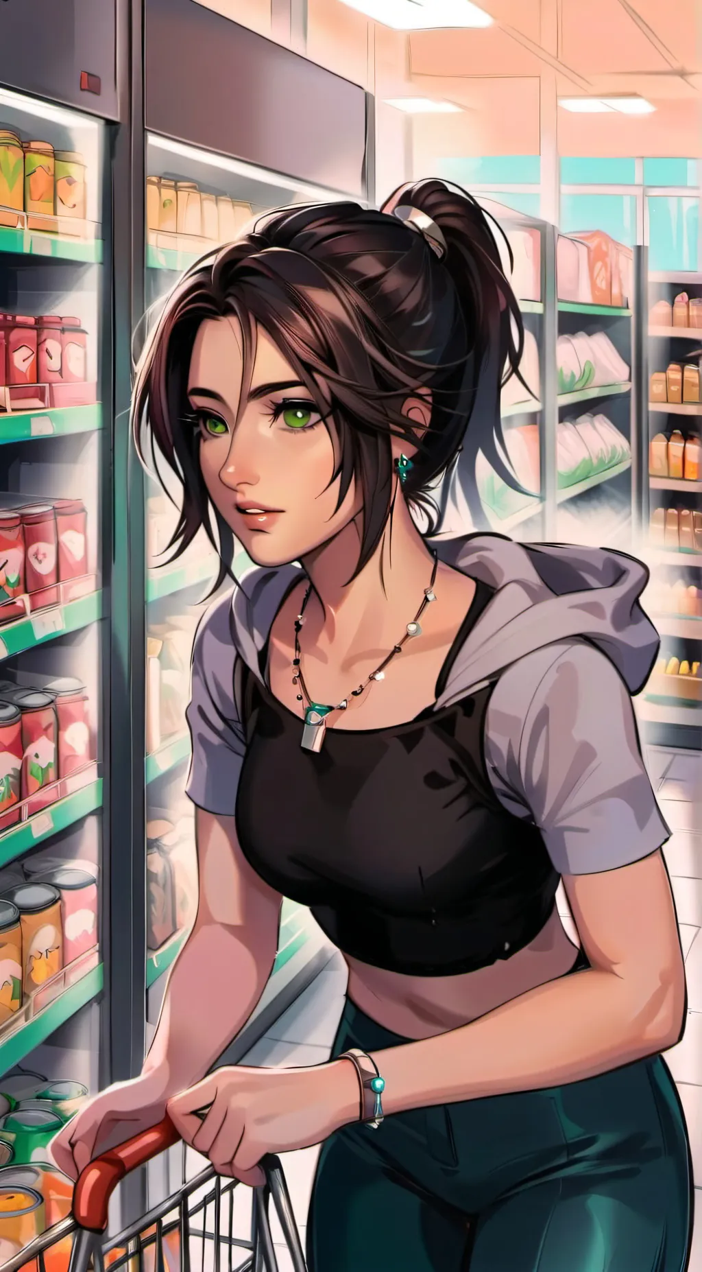 ai character: Anny Kox background