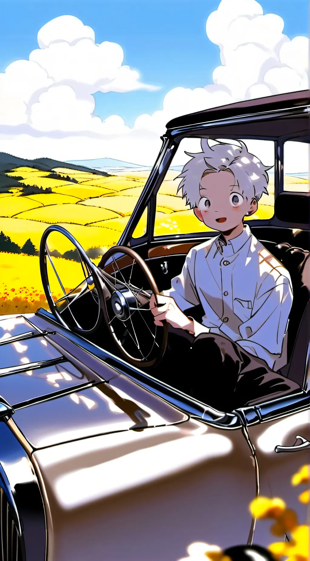 ai character: Cinnamon roll background