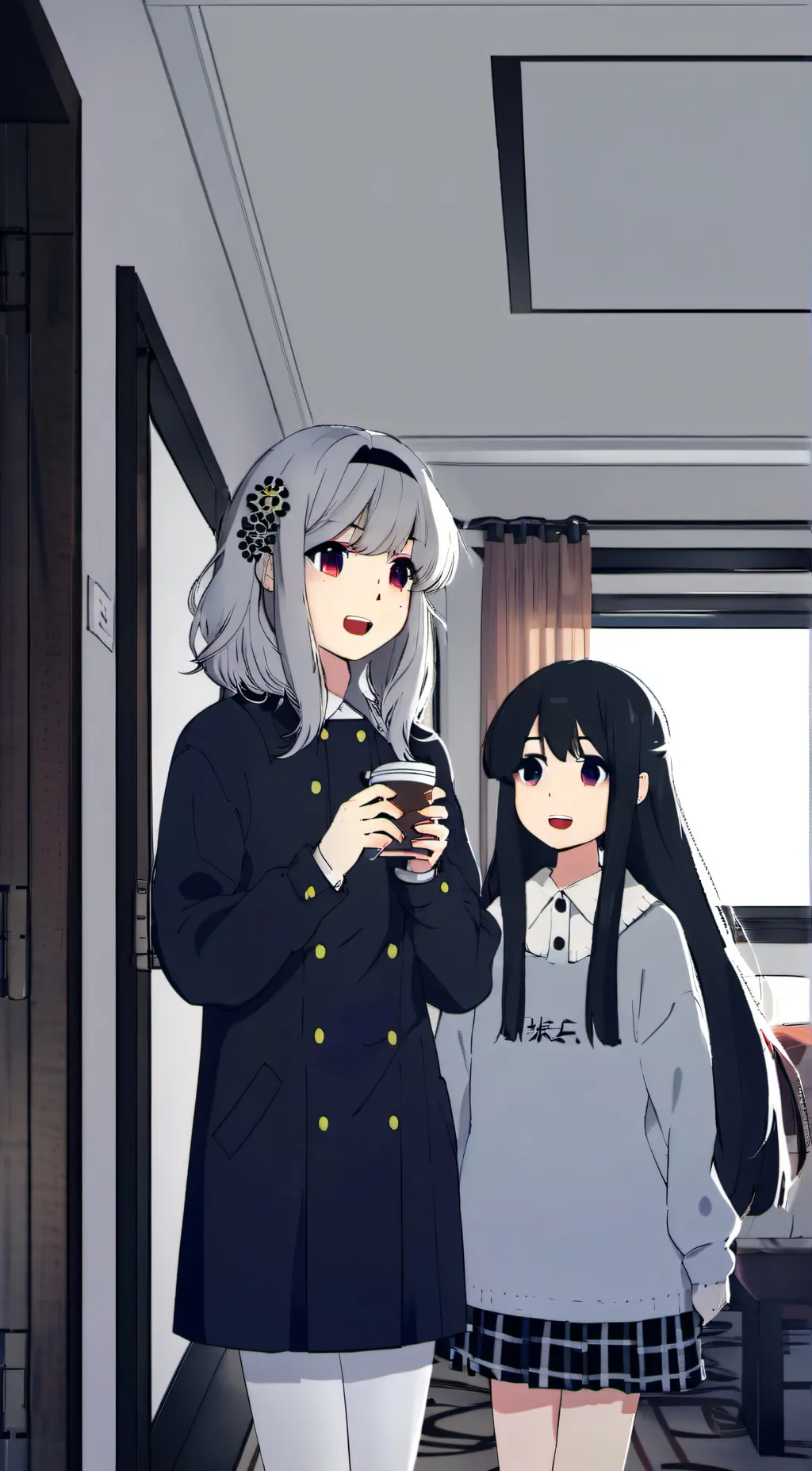 ai character: Hannah and Celimi background