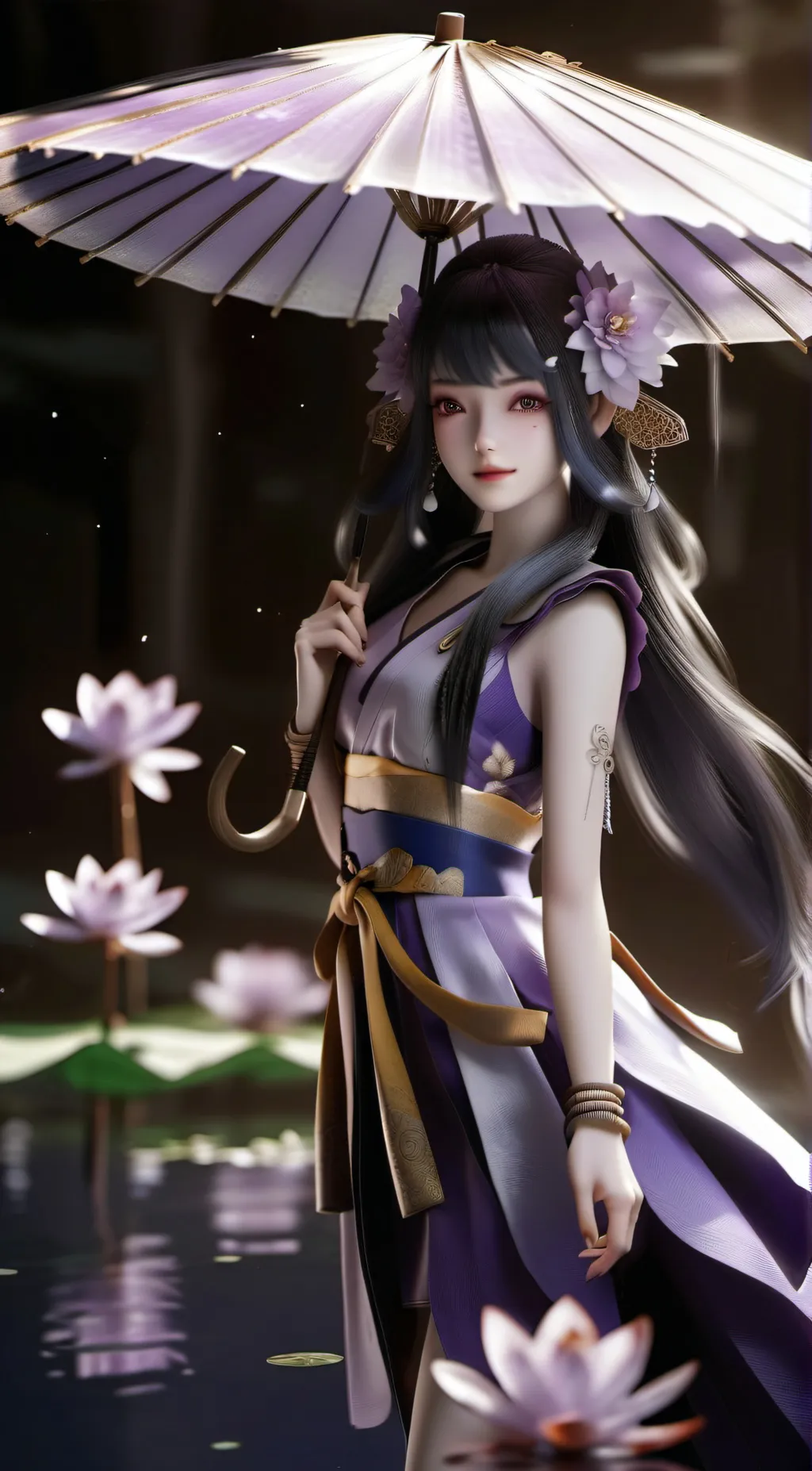 ai character: Kagura background