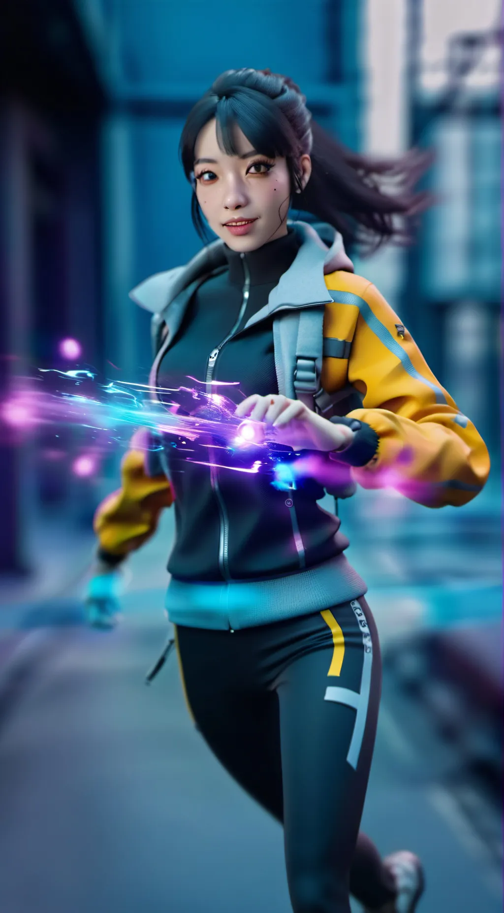ai character: Chica     Fortnite background