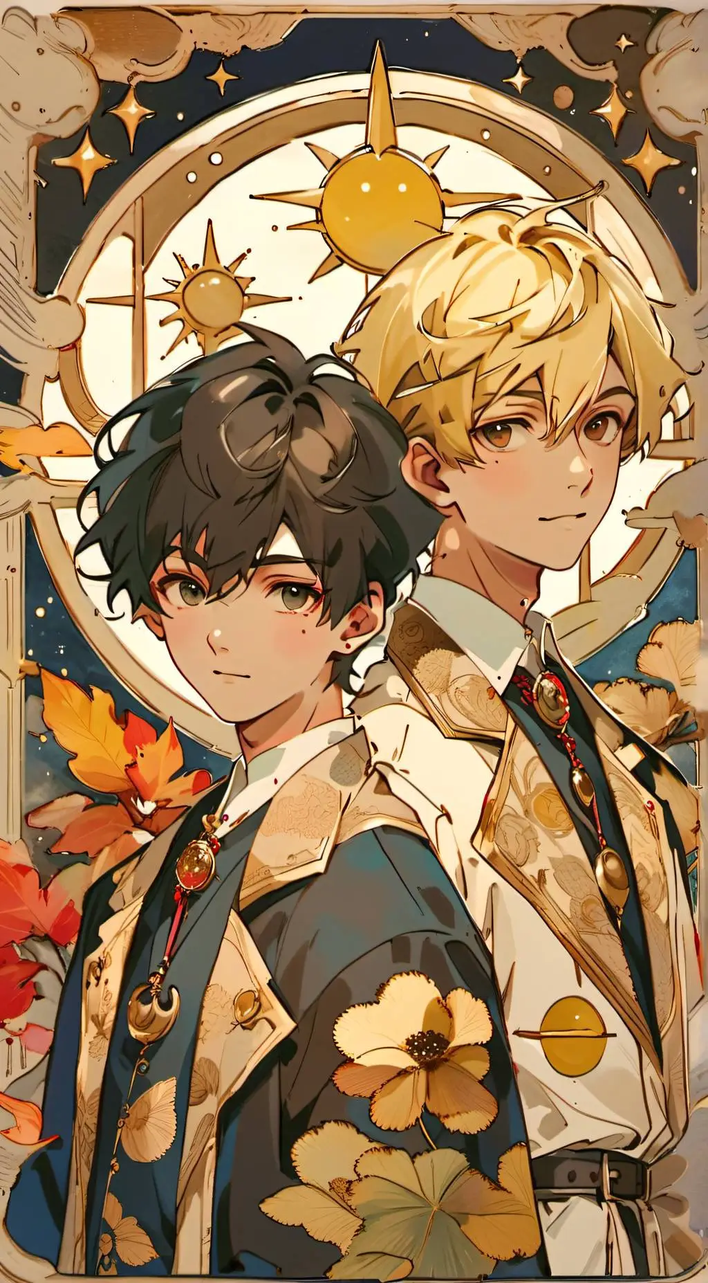 ai character: Sundrop & Moondrop background