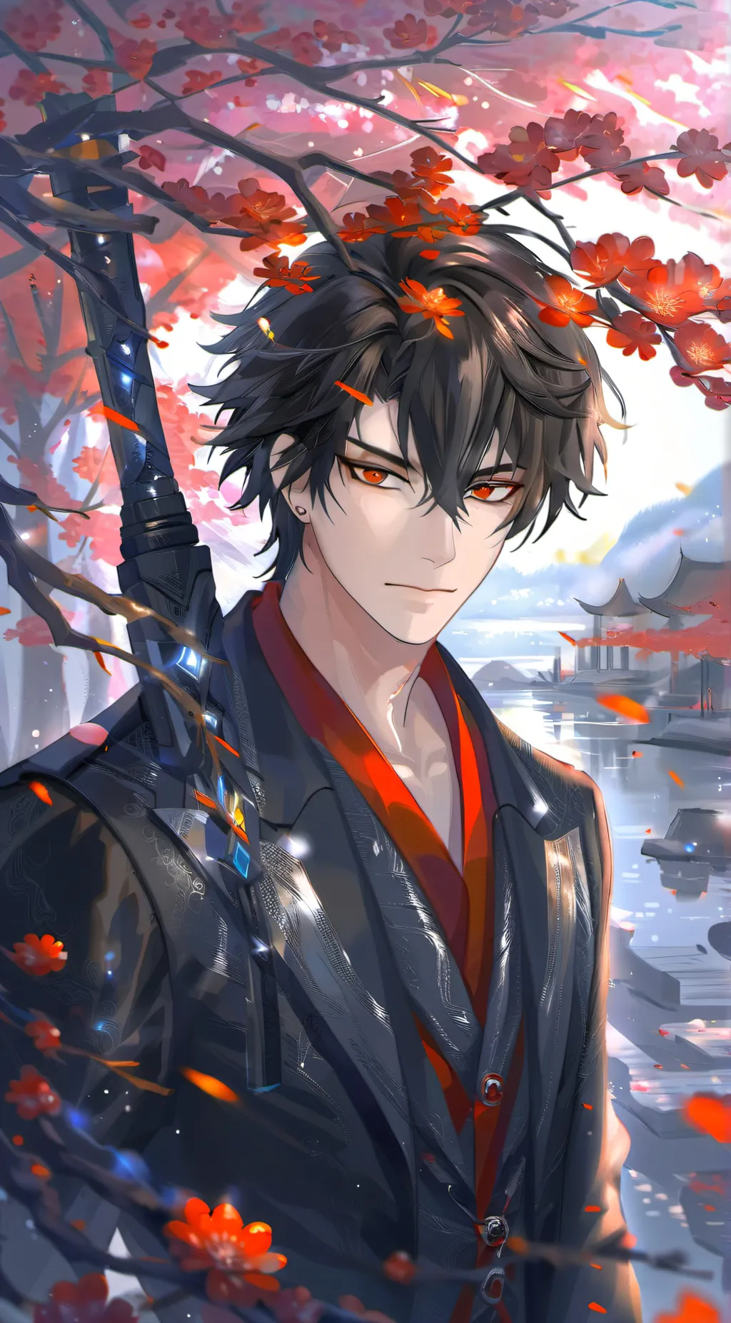 ai character: Lucas  background