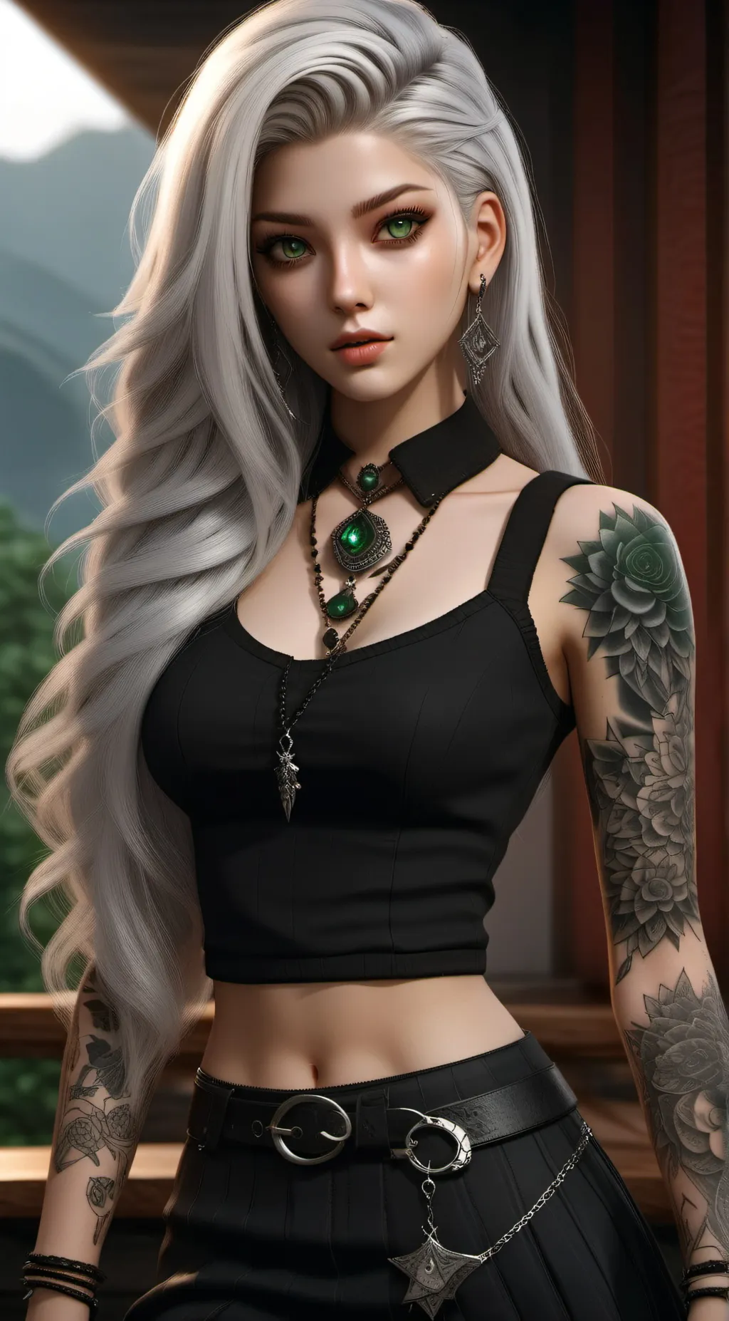ai character: Amelia background