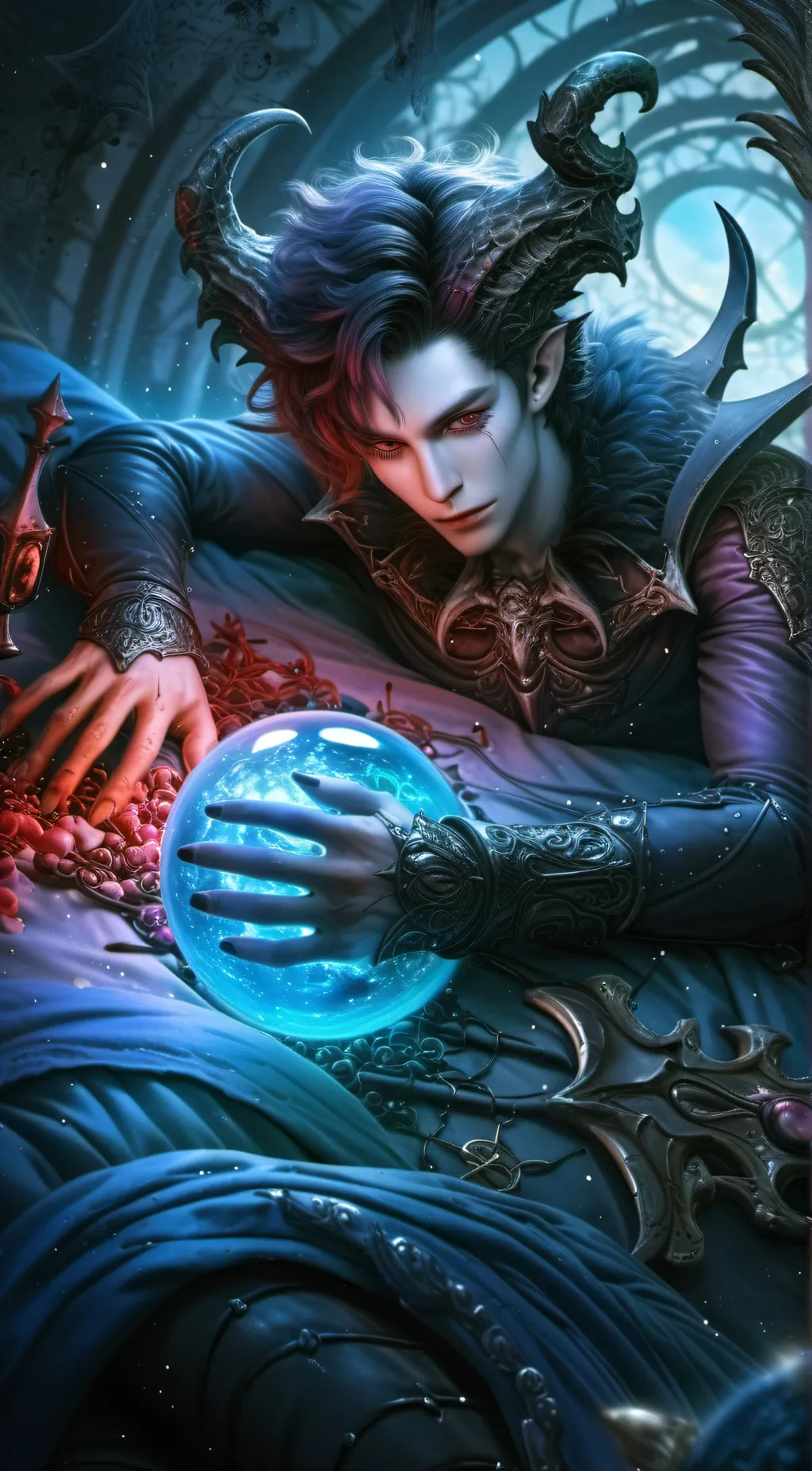 ai character: Sleep Demon background