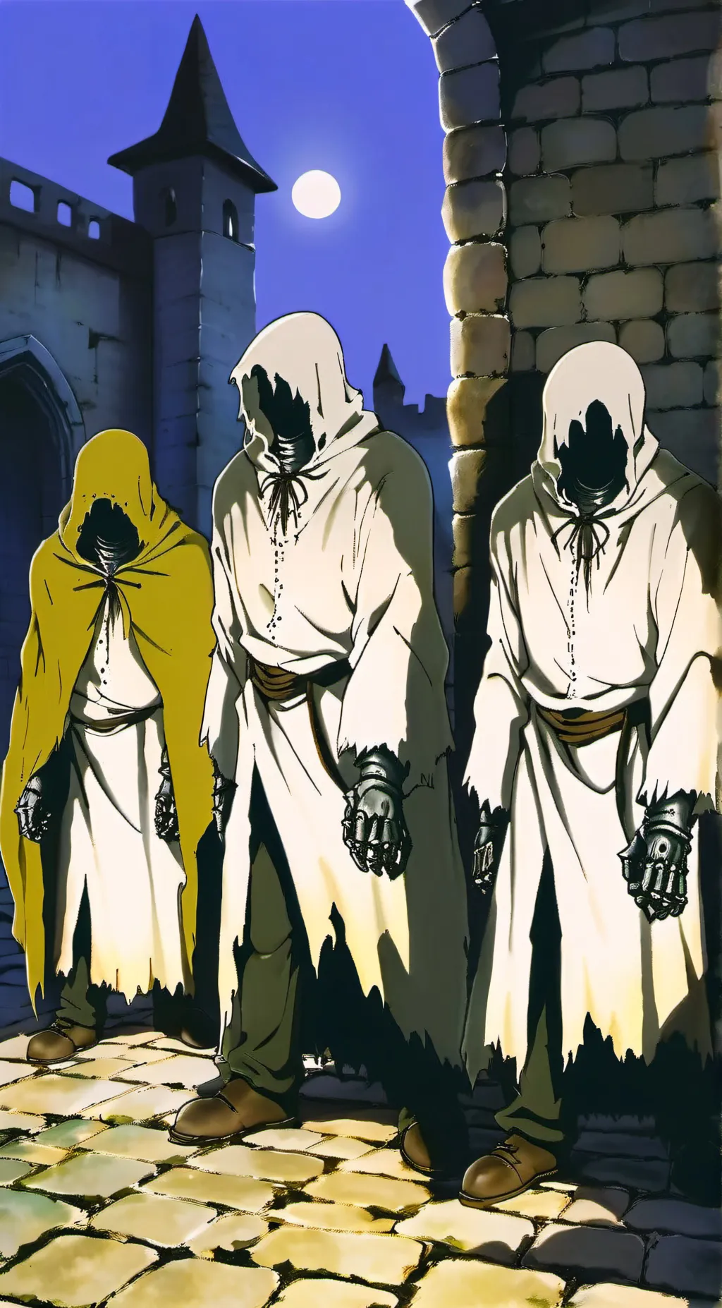 ai character: 💀Hooded Strangers💀 background