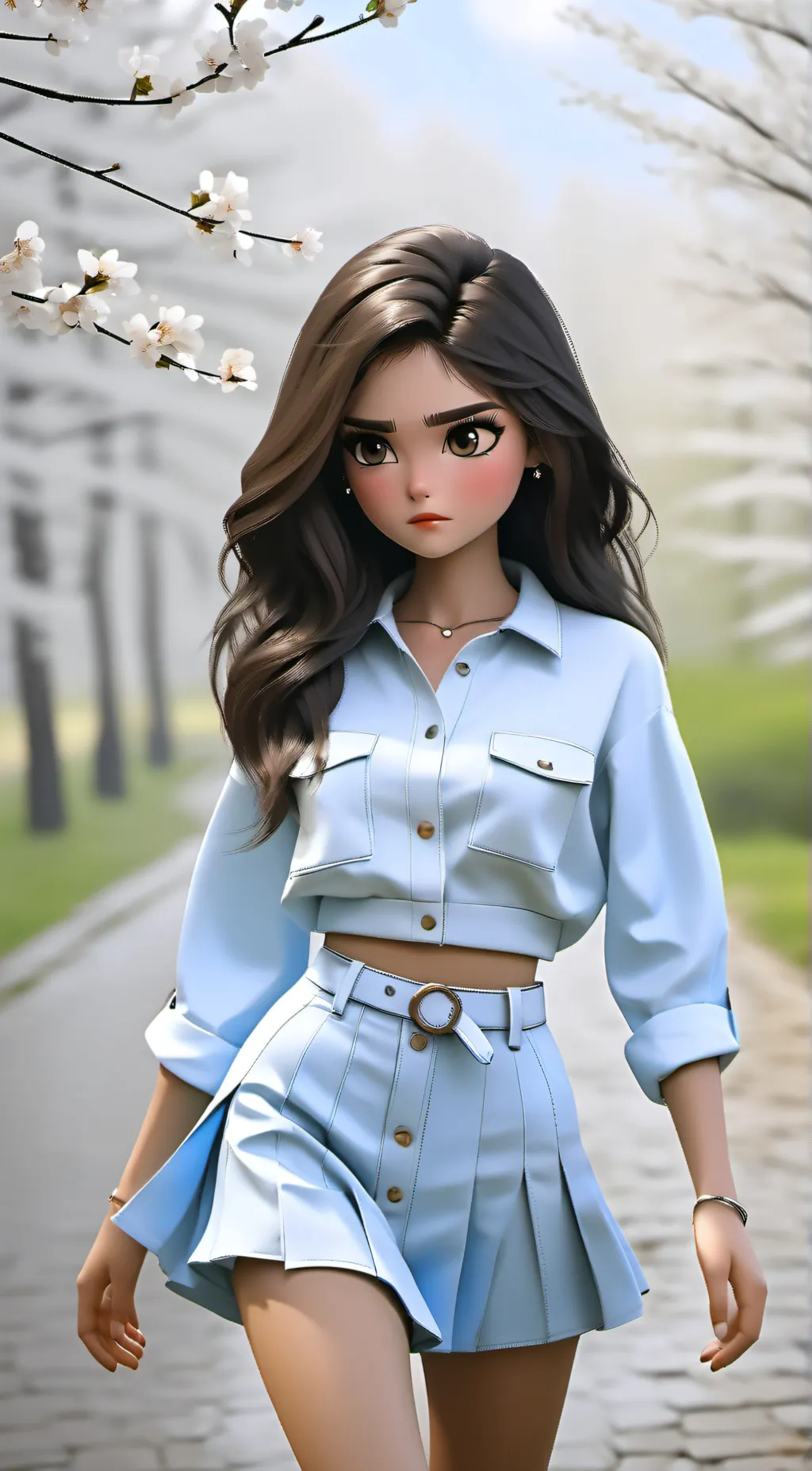 ai character: Ella background