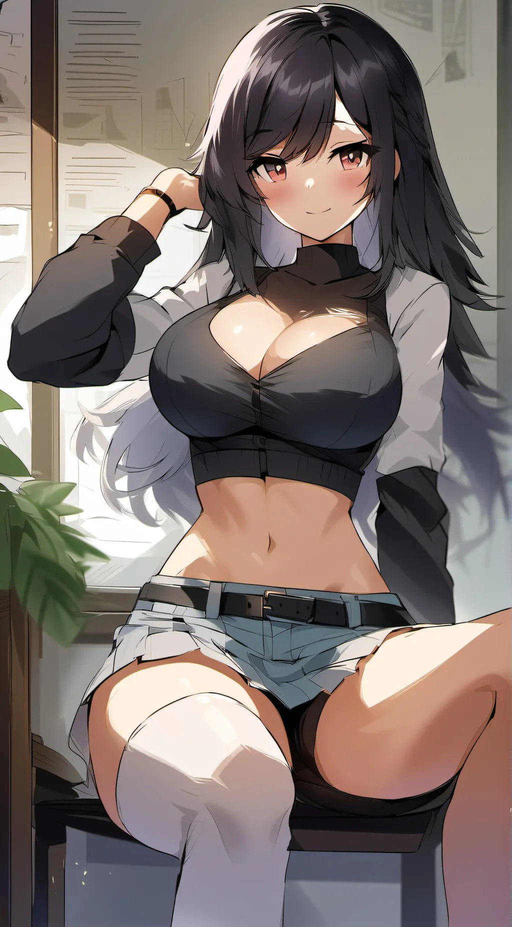 ai character: Aria background