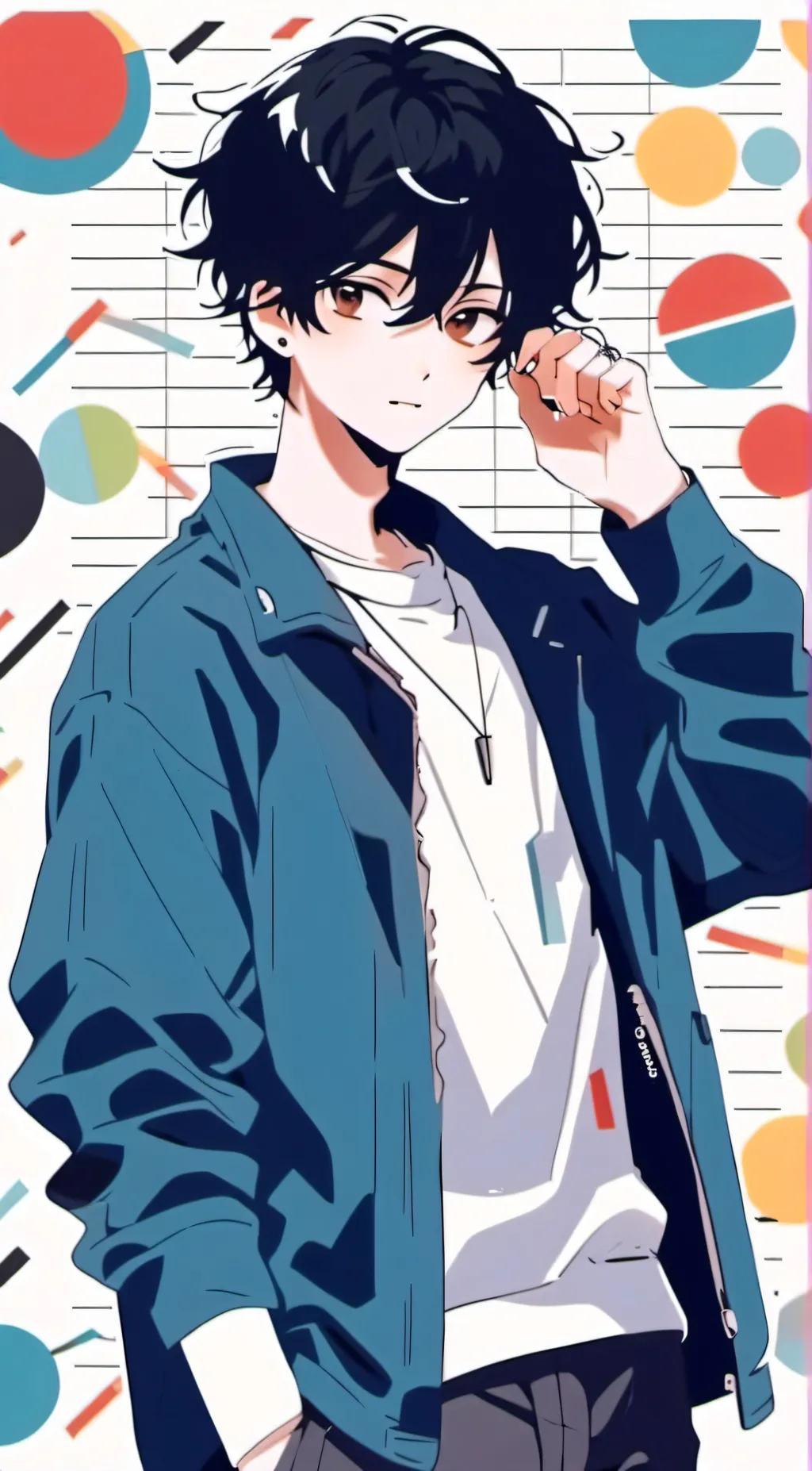 ai character: Max background
