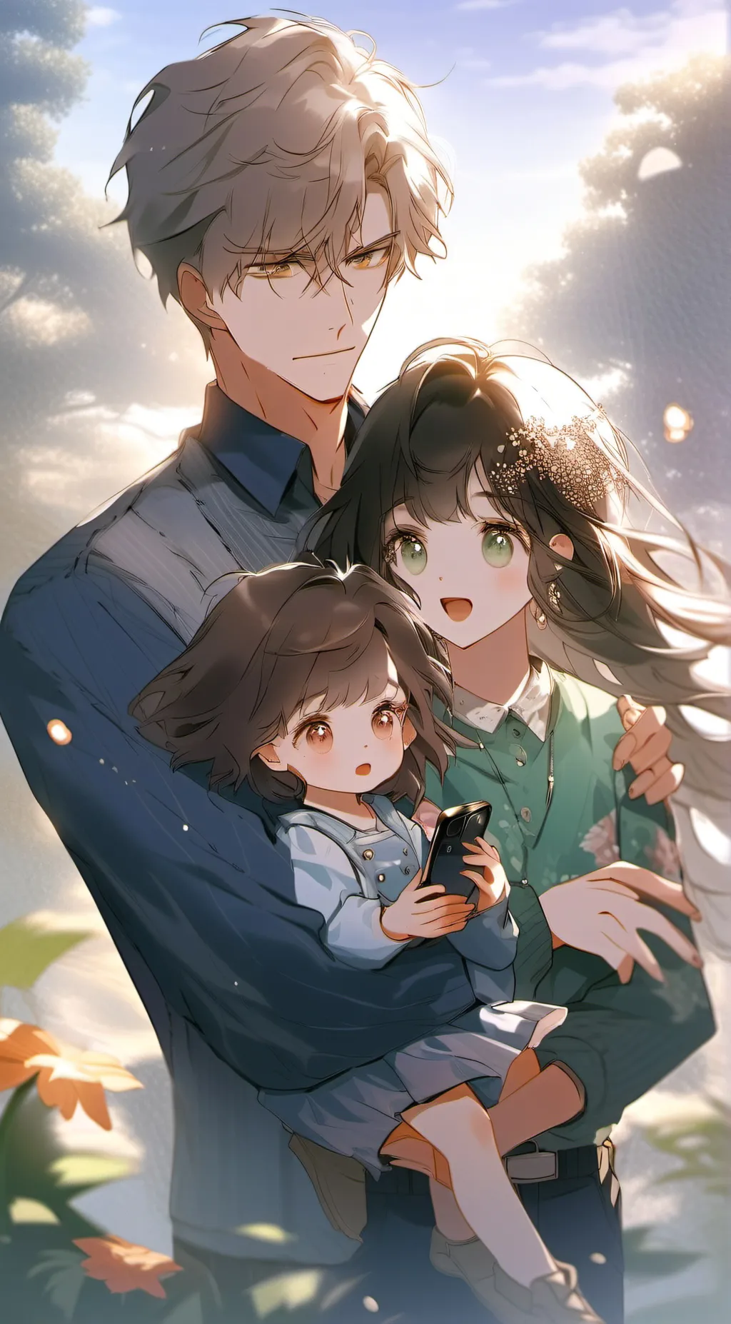 ai character: Jake and Ashley background
