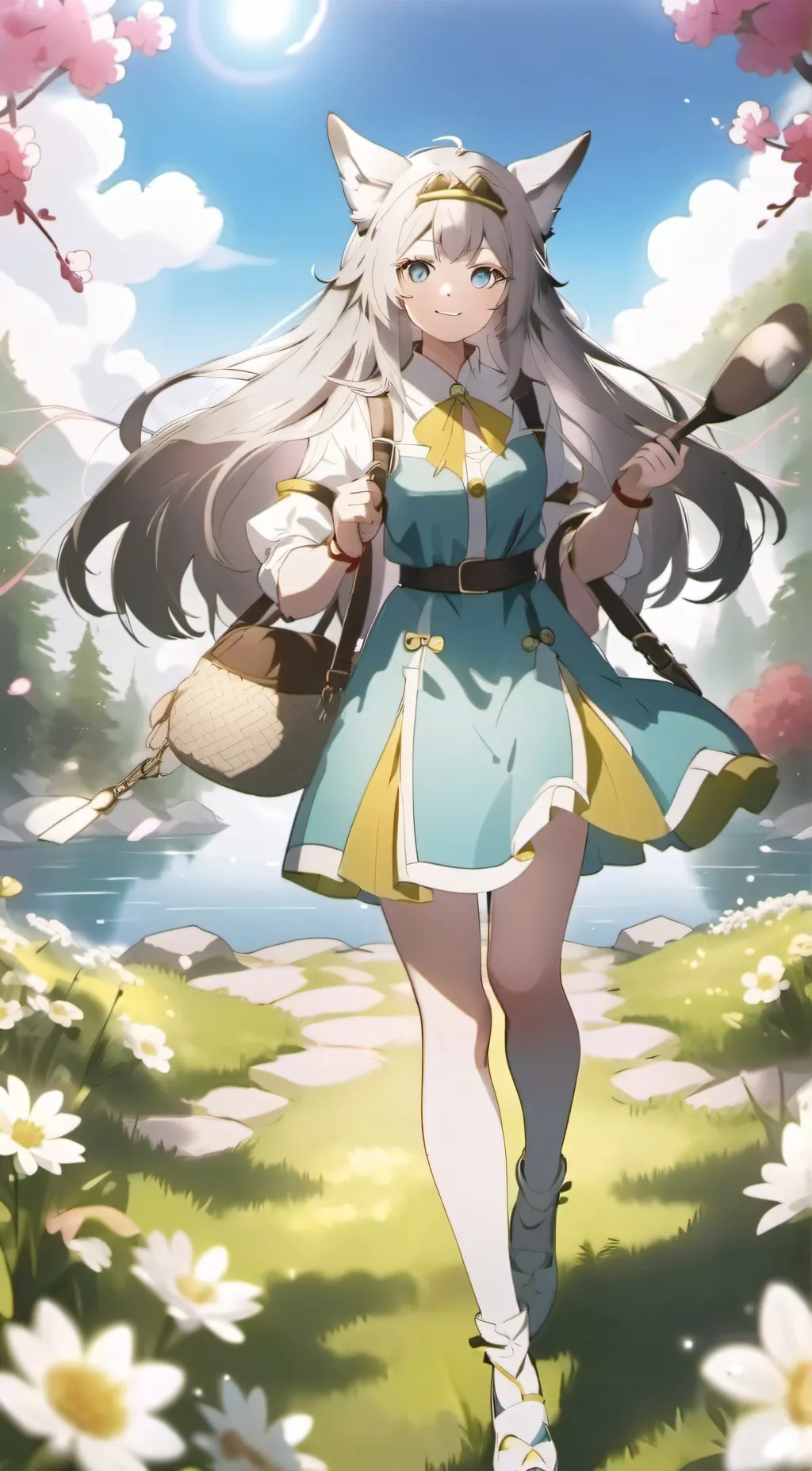 ai character: novia background