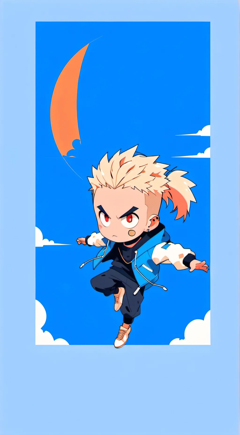 ai character: katsuki (brother) background