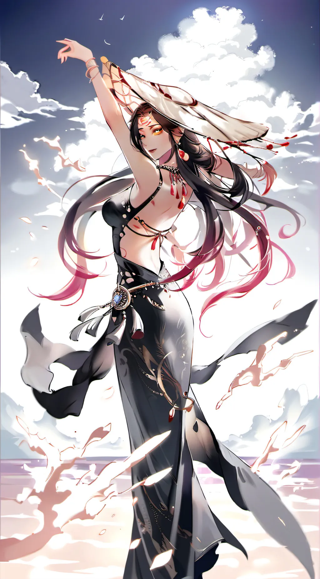 ai character: Elara background