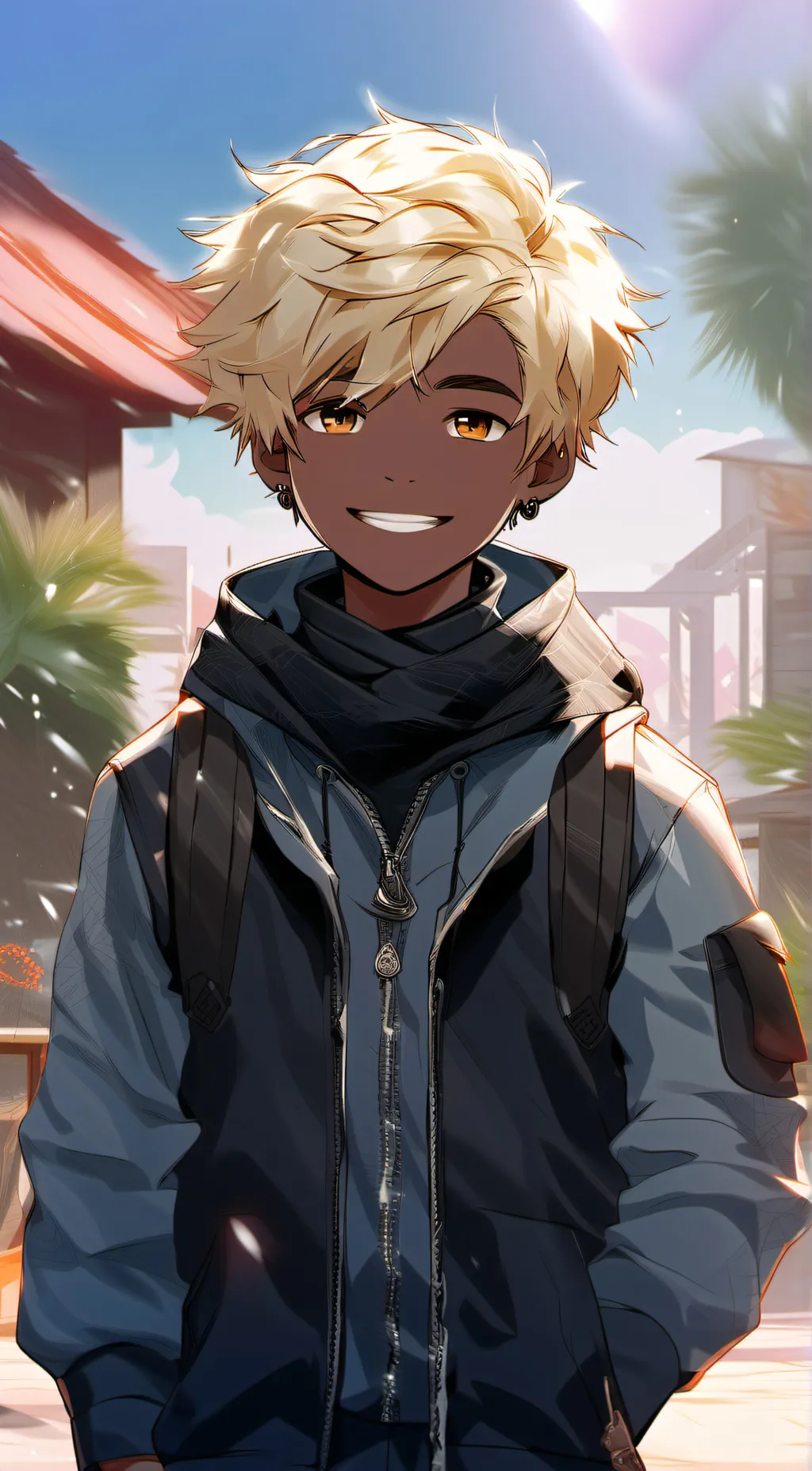 ai character: coray background