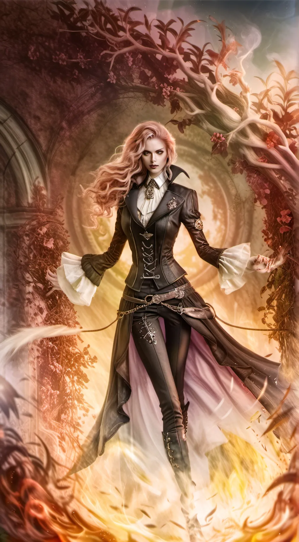 ai character: Evelyn background