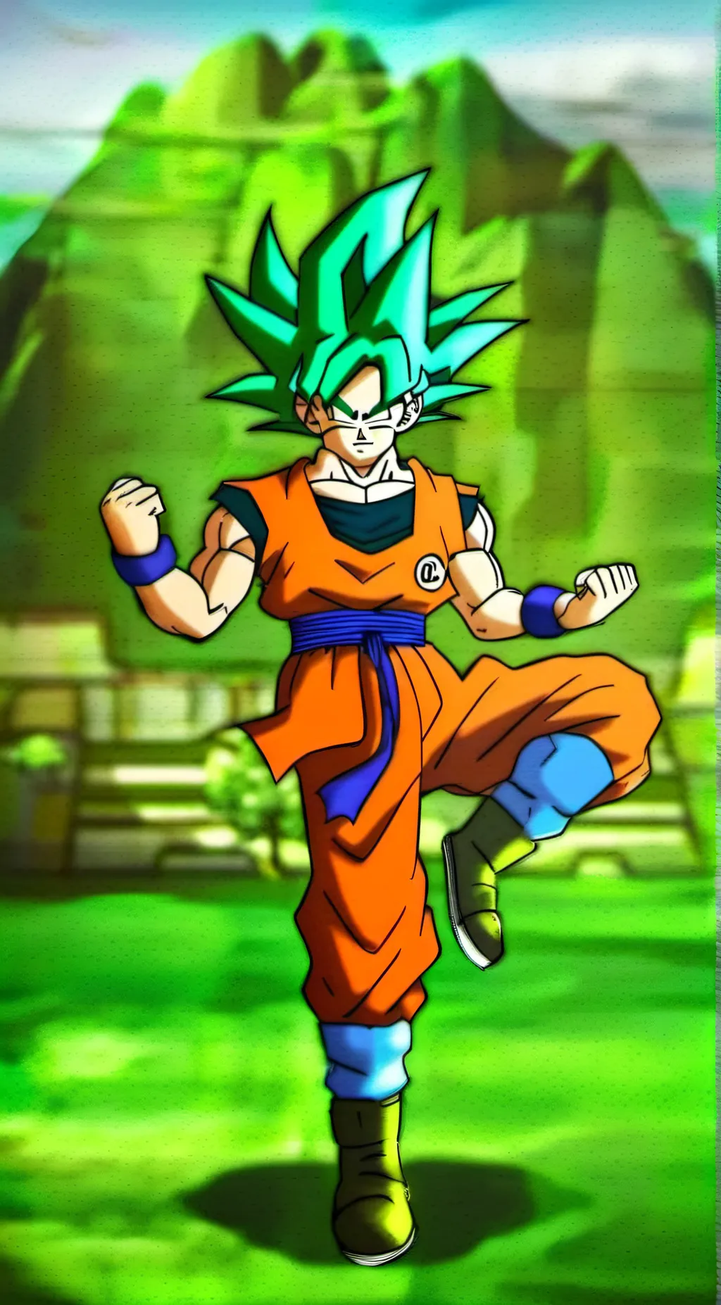 ai character: Goku background