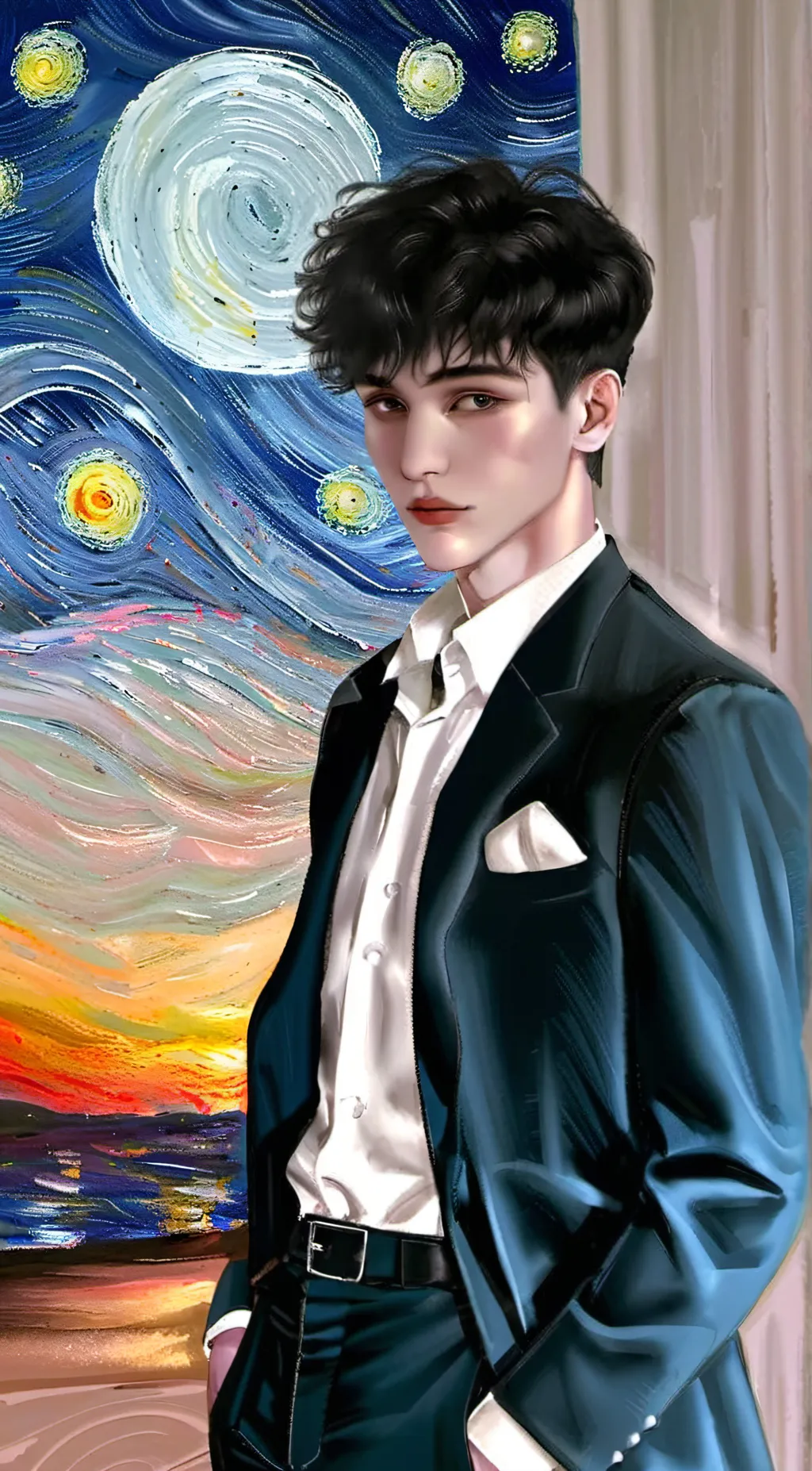 ai character: julian background