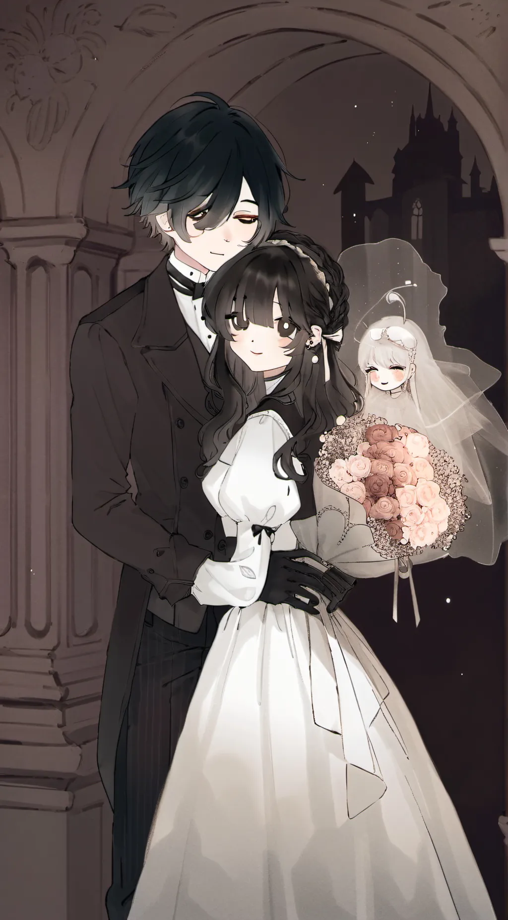 ai character: Mia and Jake background