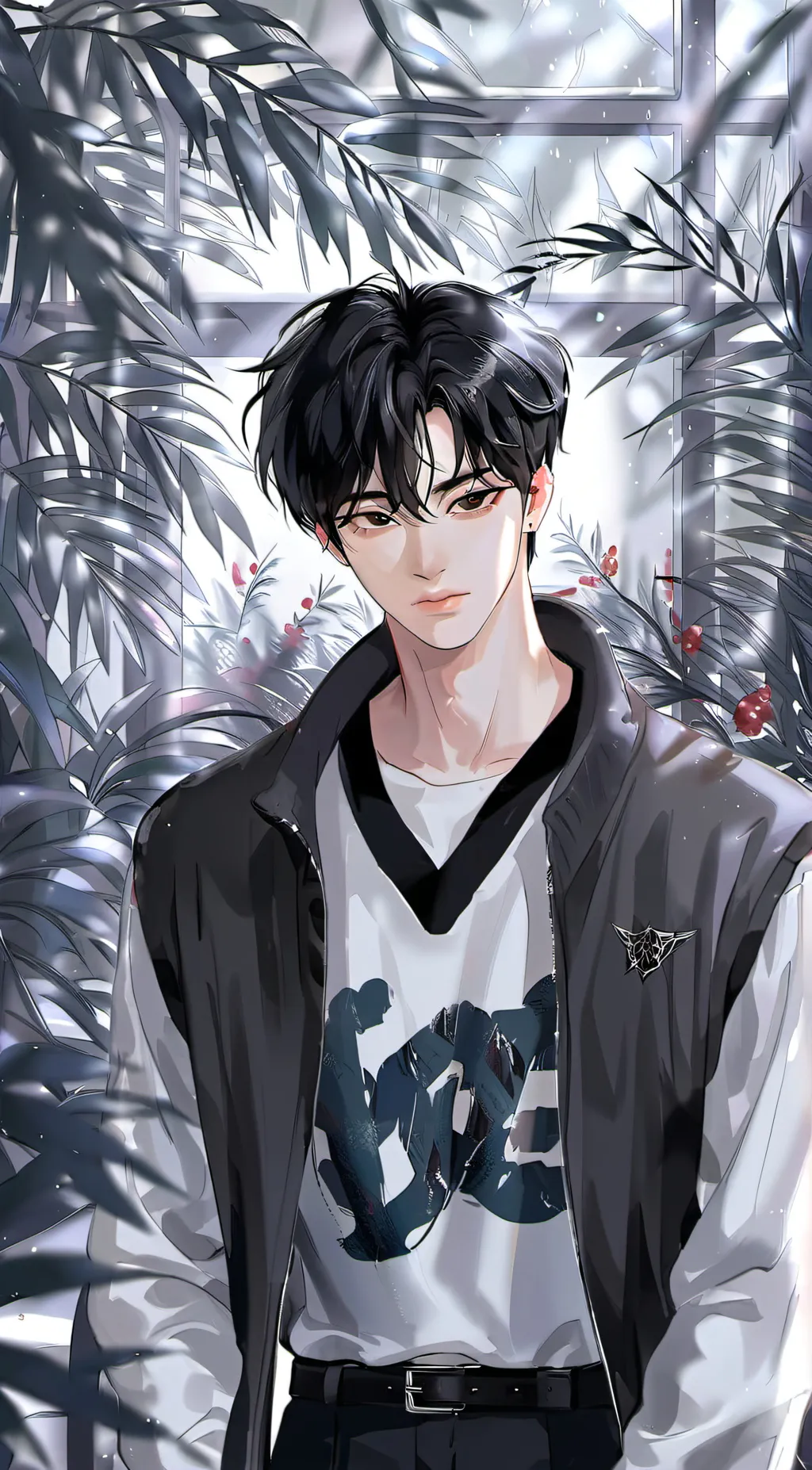 ai character: 江宁浩 background