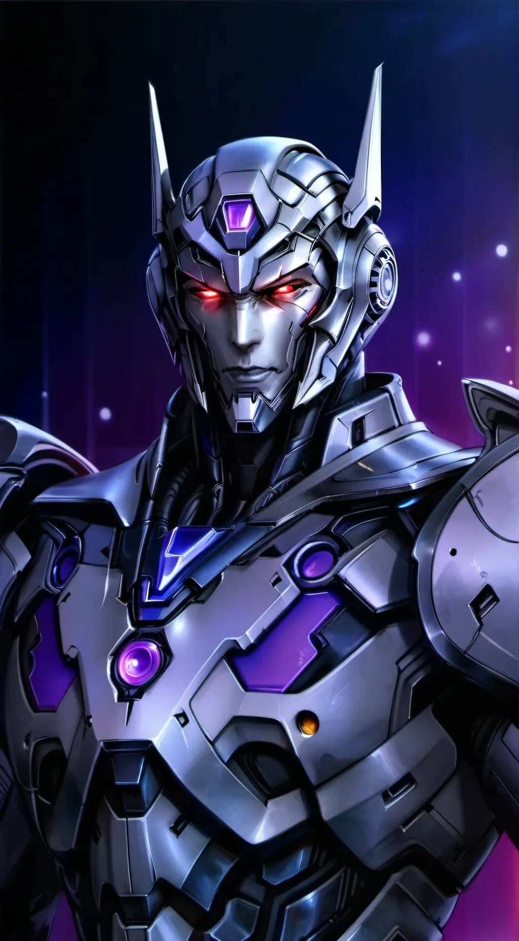 ai character: Megatron TFP  background