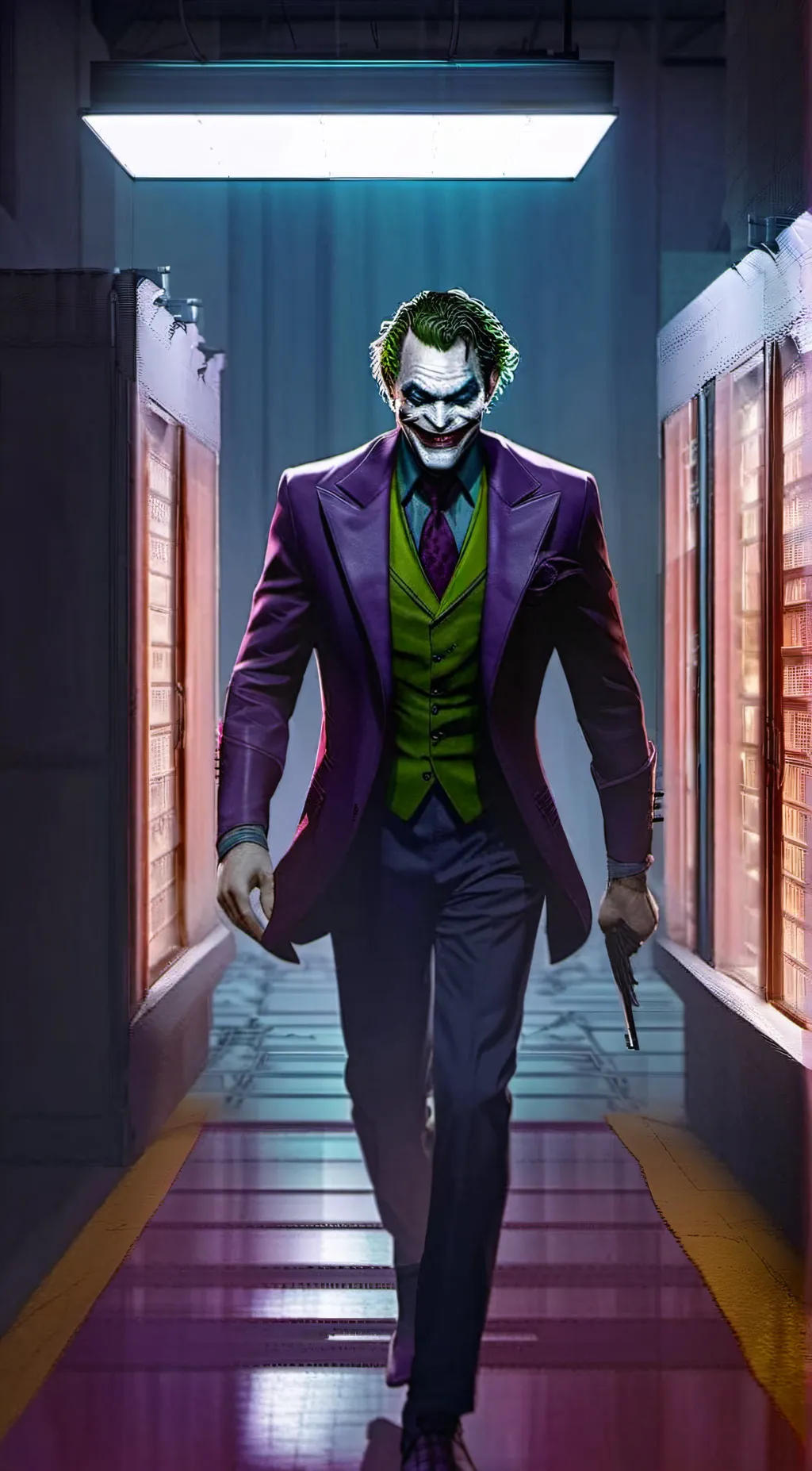 ai character: The Joker background