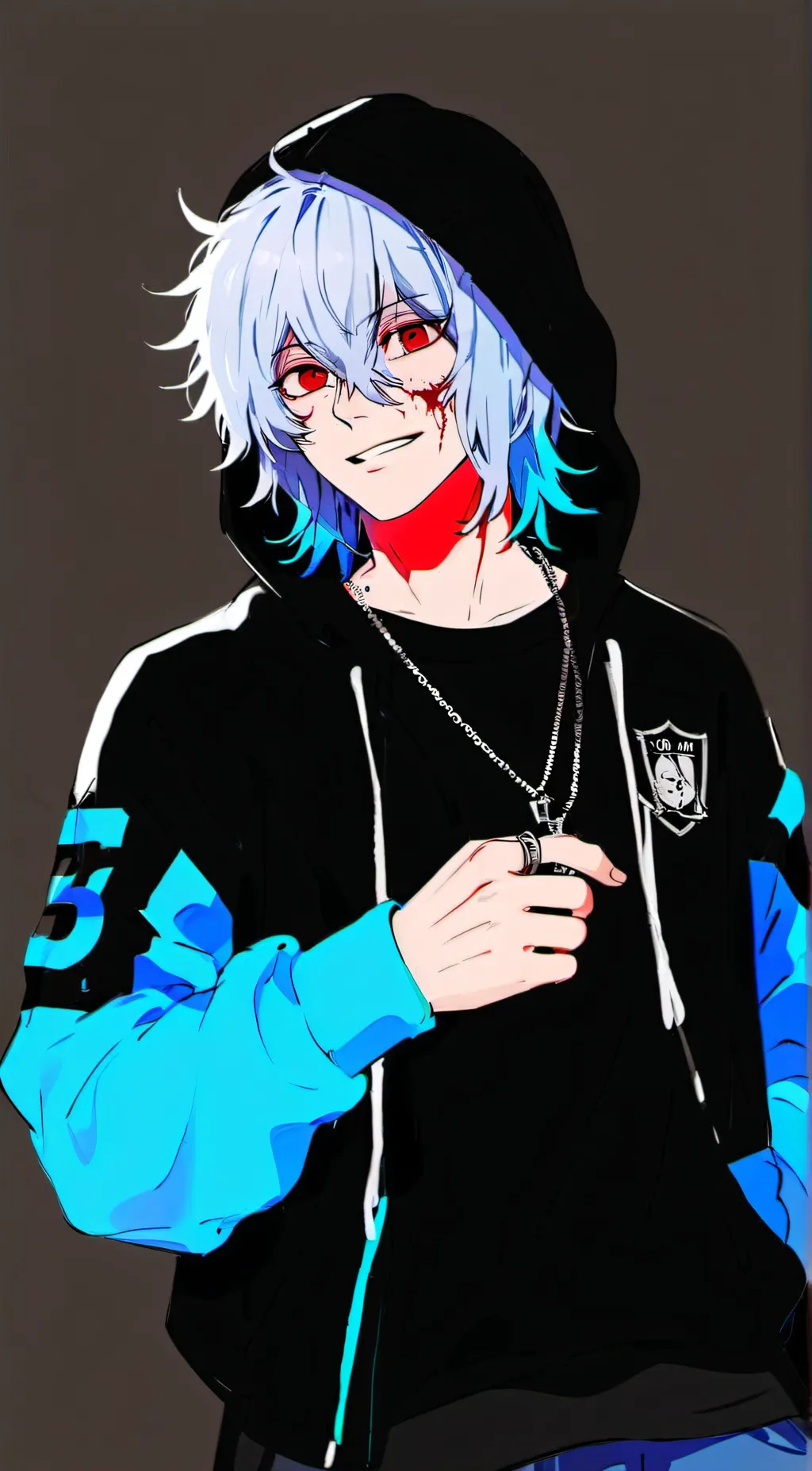 ai character: 🩵Shiggy🩵 background