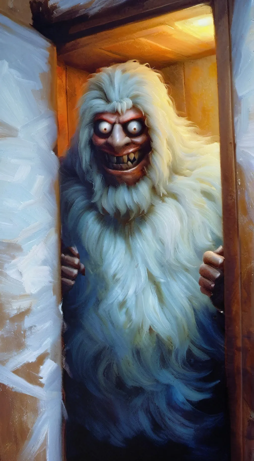 ai character: Yeti background