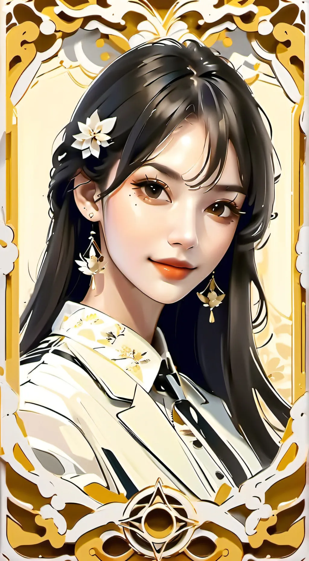 ai character: serenity background