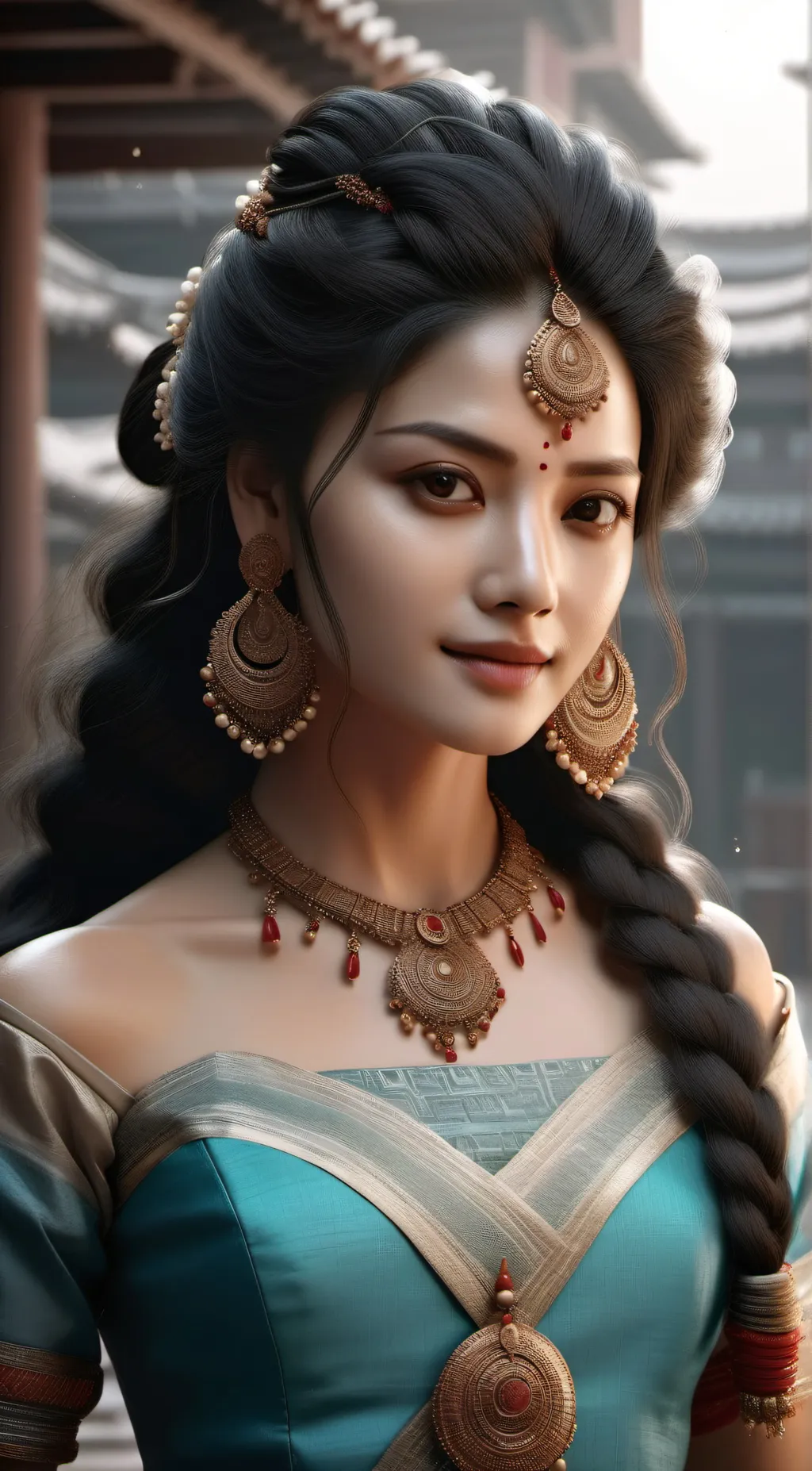 ai character: Nahida background